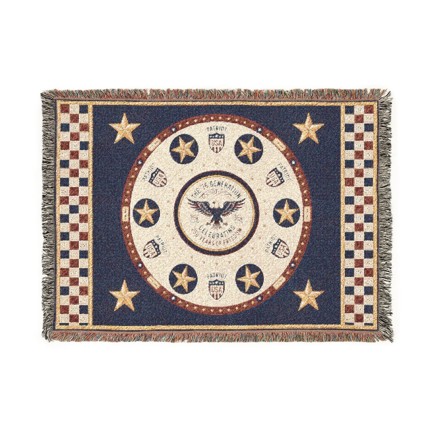 🇺🇸 America 250th Anniversary Patriotic Blanket | 1776–2026 USA Freedom Throw