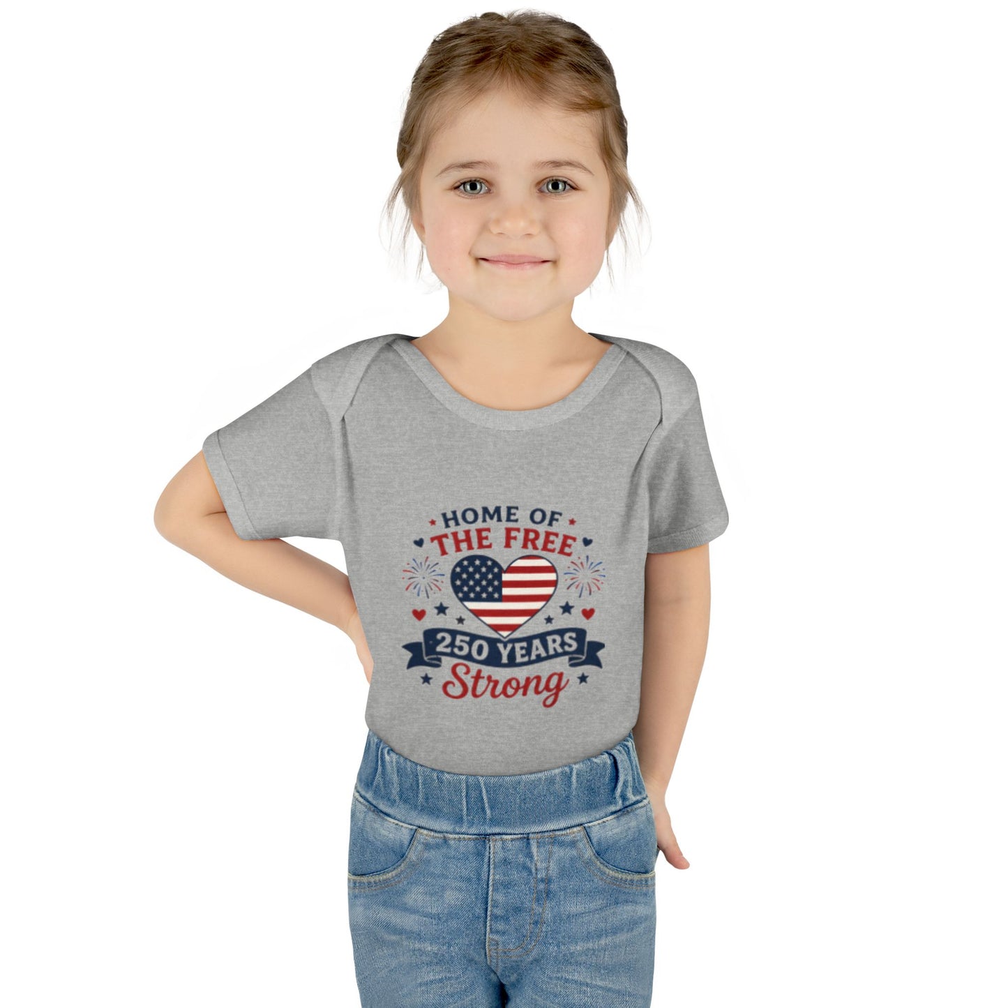 🇺🇸 Patriotic USA 1776–2026 Infant Bodysuit — Baby Onesie