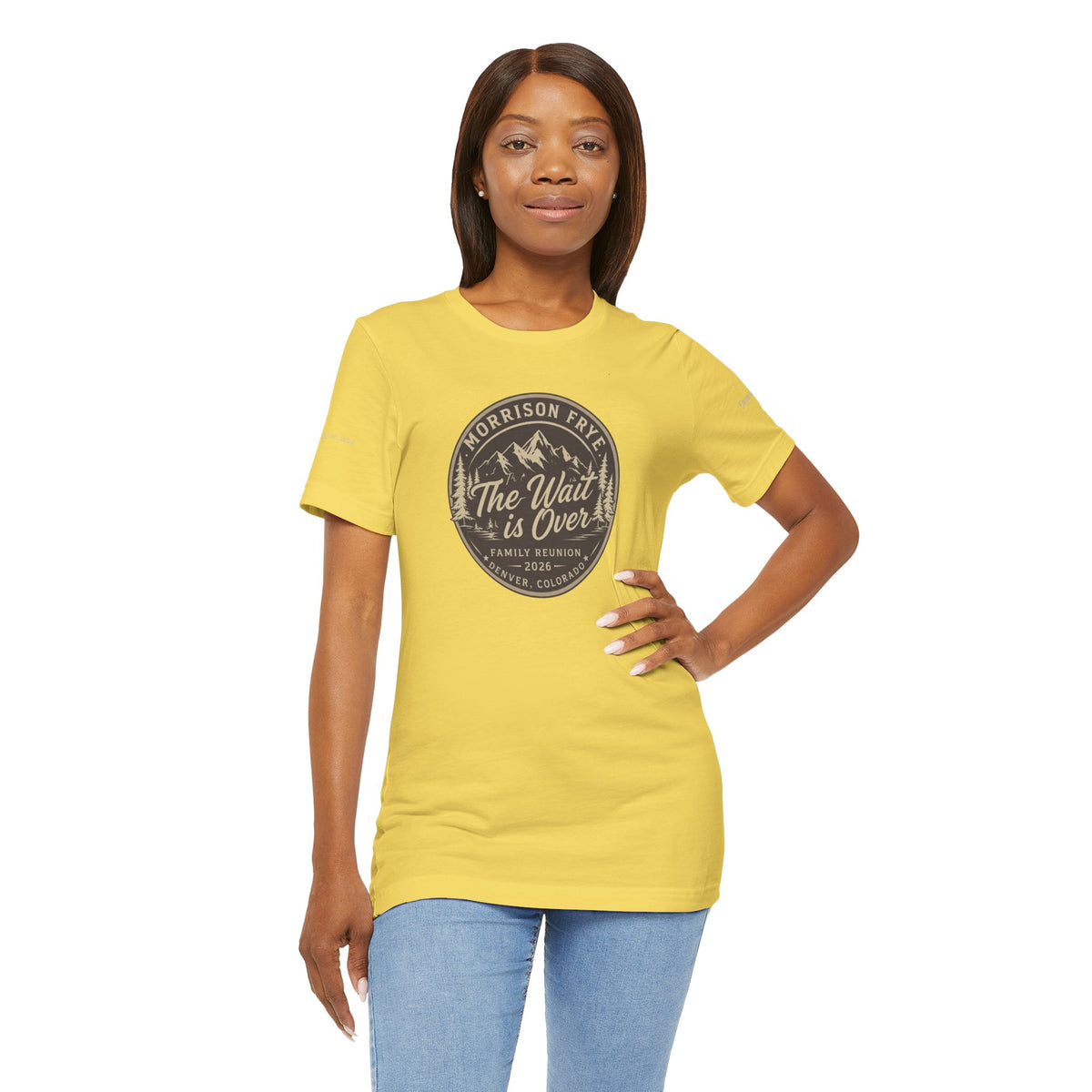 Morrison Frye Family Reunion 2026 Tee – Small Center Logo