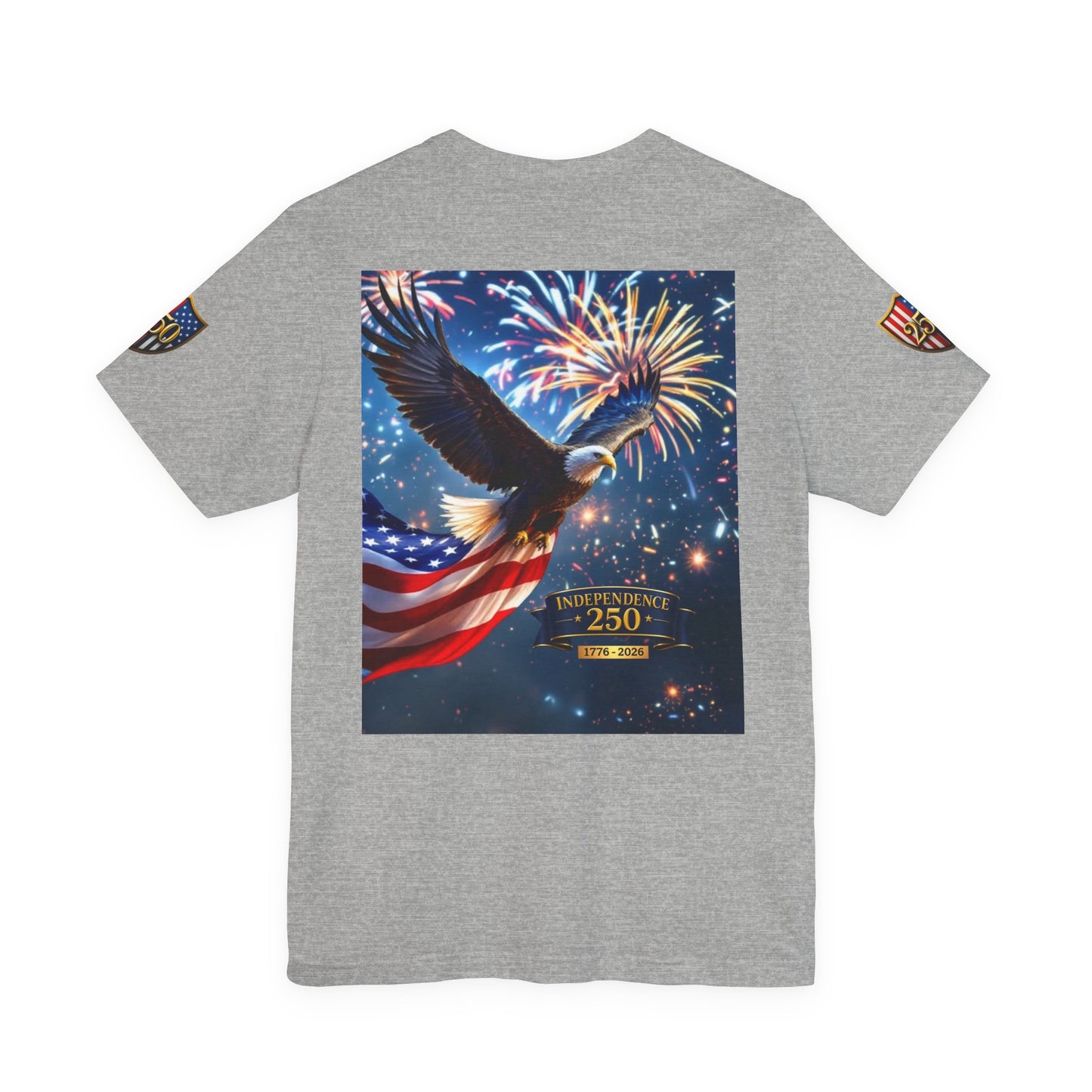 Independence 250 Bald Eagle Tee  | Fireworks Patriotic Tee