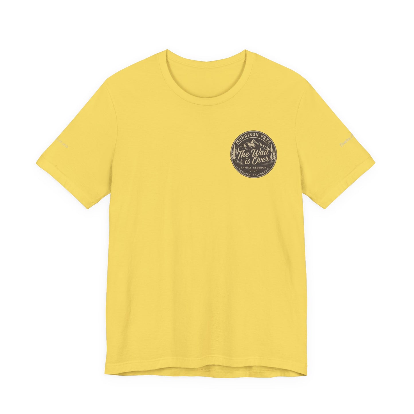 Morrison Frye Family Reunion 2026 Tee – Heritage Crest Edition