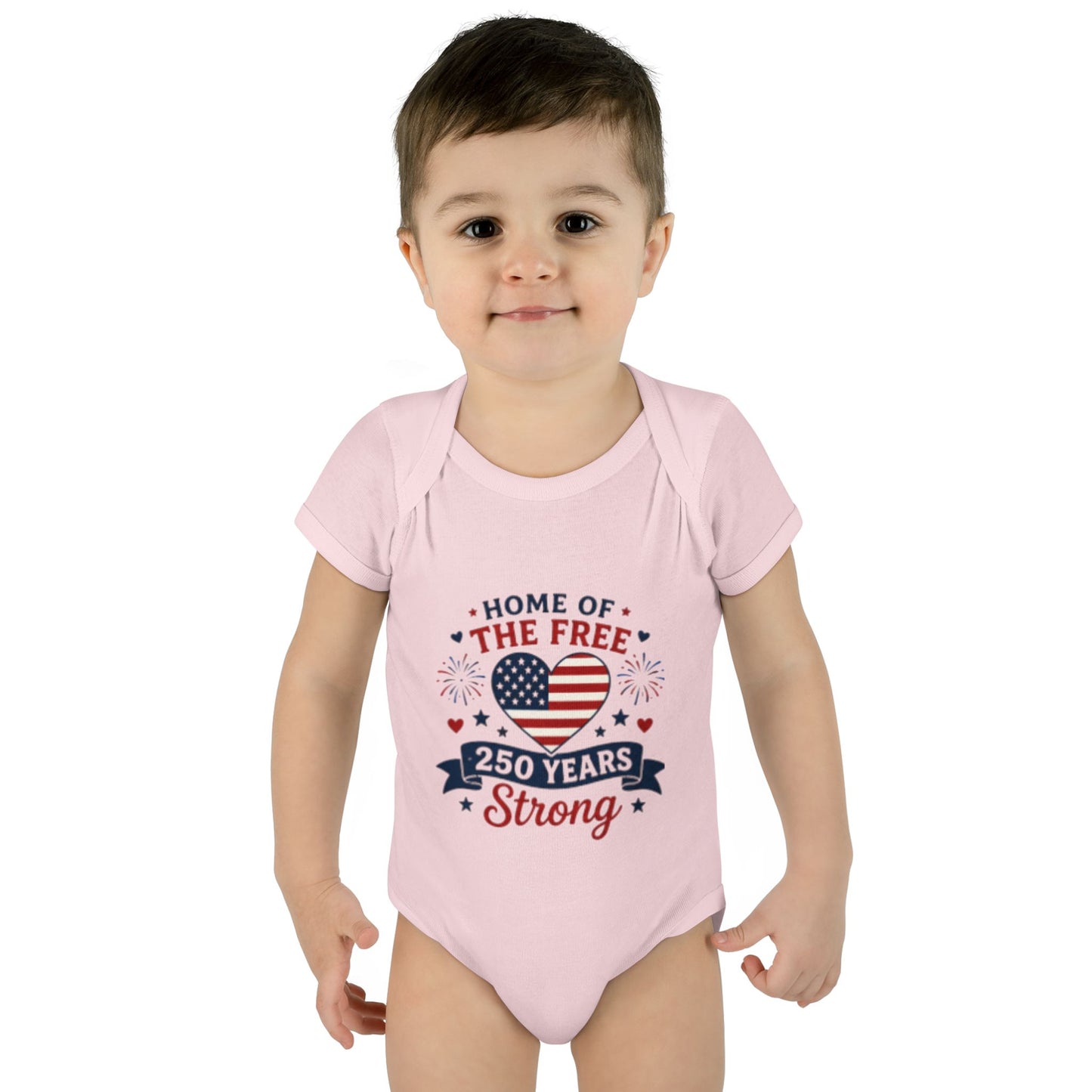 🇺🇸 Patriotic USA 1776–2026 Infant Bodysuit — Baby Onesie