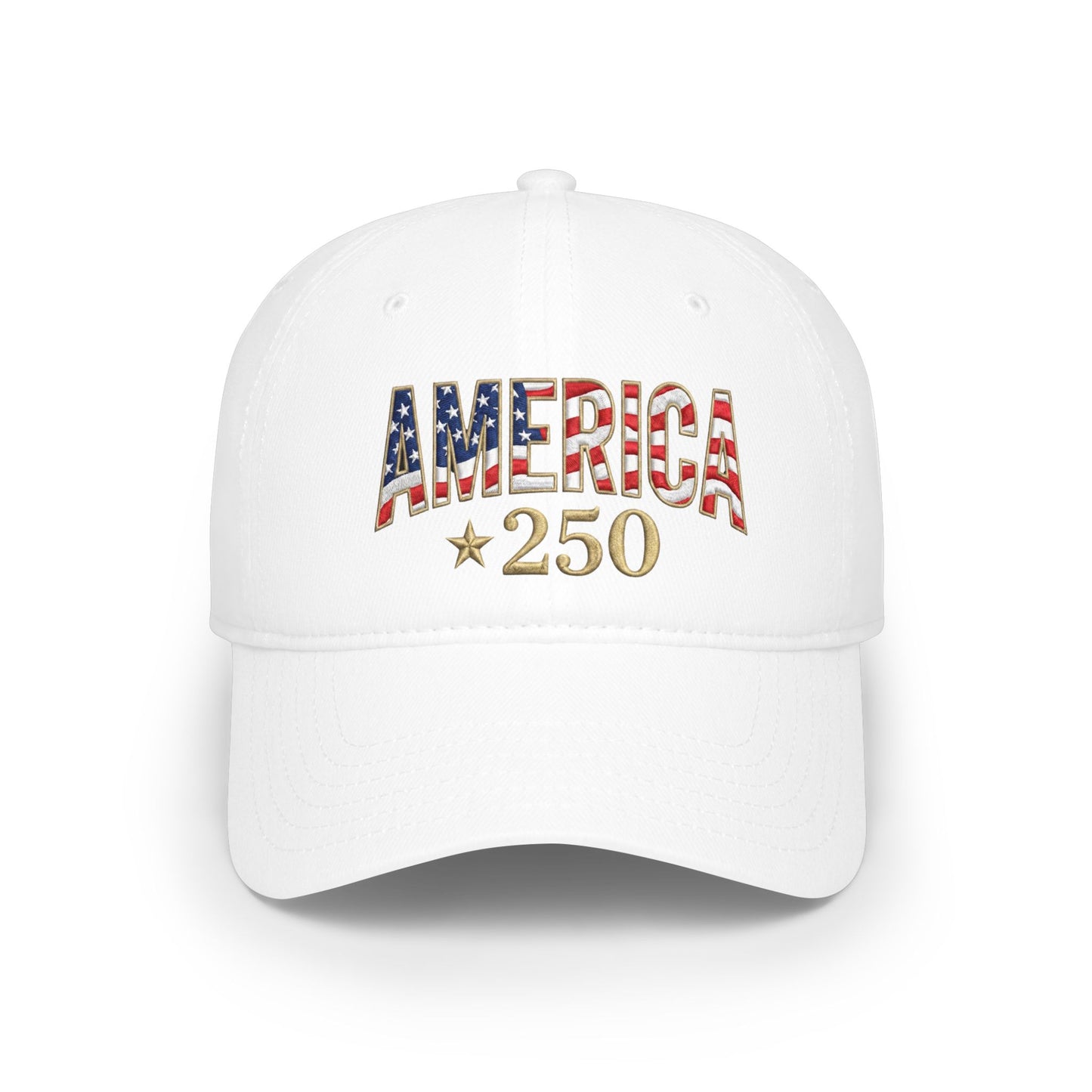 America 250th Commemorative Patriotic Baseball Cap