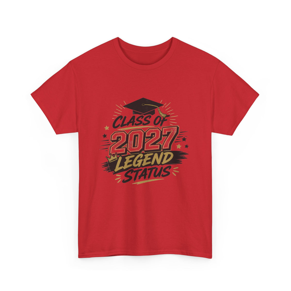 Class of 2027 Legend Status T-shirt | Graduation Cap | Senior Class Design