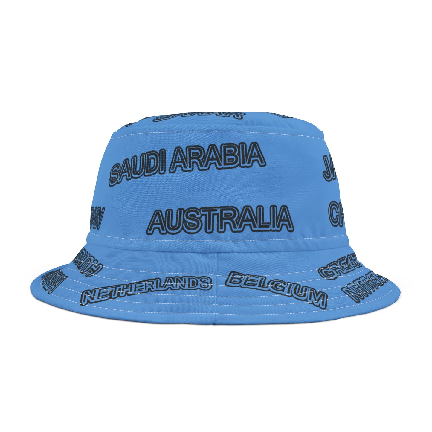 Formula Motorsport Track Hat Blue Adult Unisex Bucket Hat