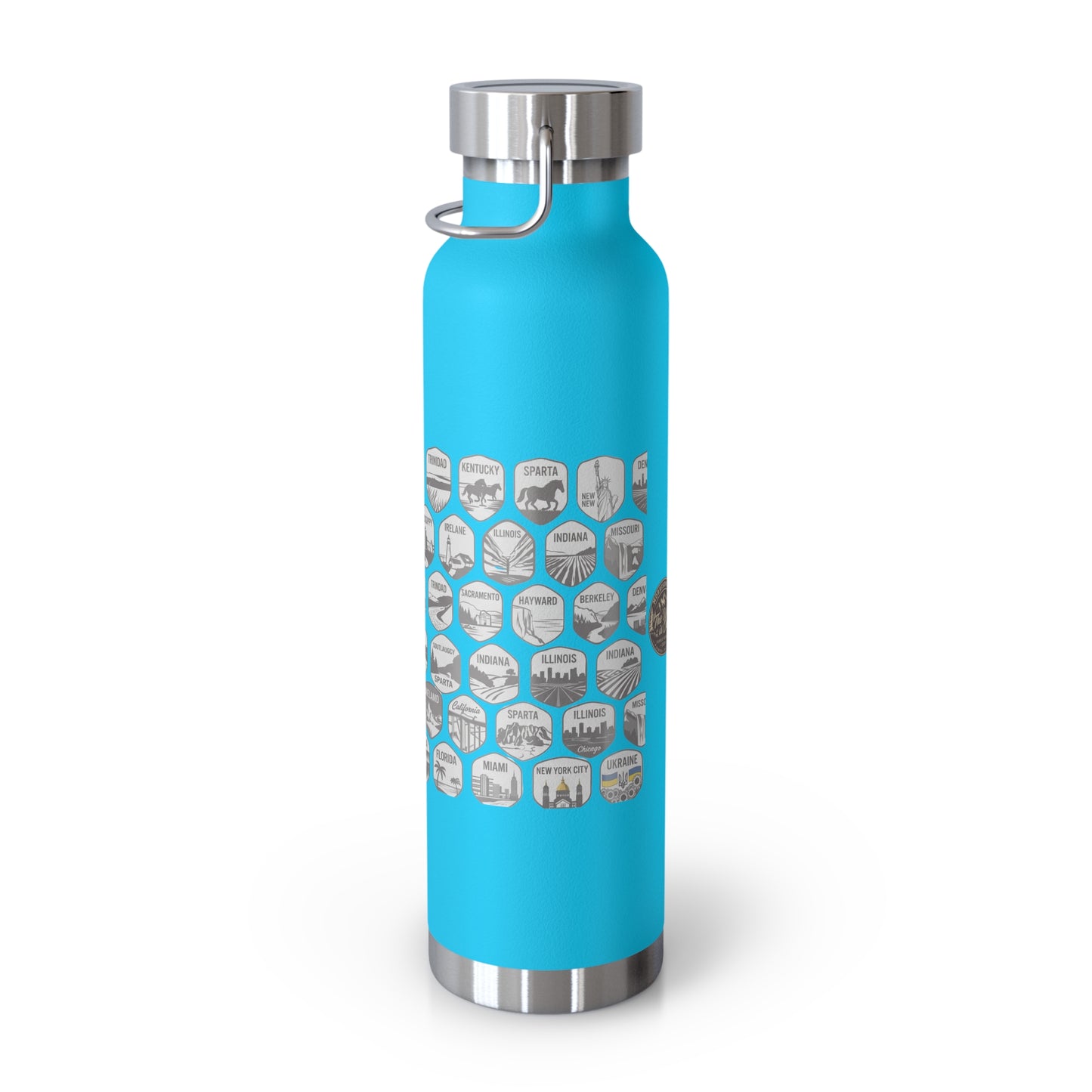 Morrison Frye Family Reunion 2026 Tumbler – “The Wait Is Over” | Custom Family Locations Edition Copper Vacuum Insulated Bottle, 22oz