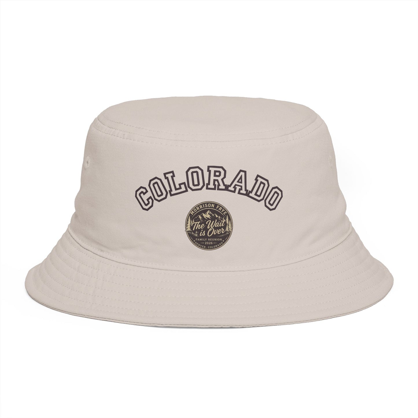 Morrison Frye Family Reunion 2026 Bucket Hat – Colorado Edition | “The Wait Is Over” | Denver, CO