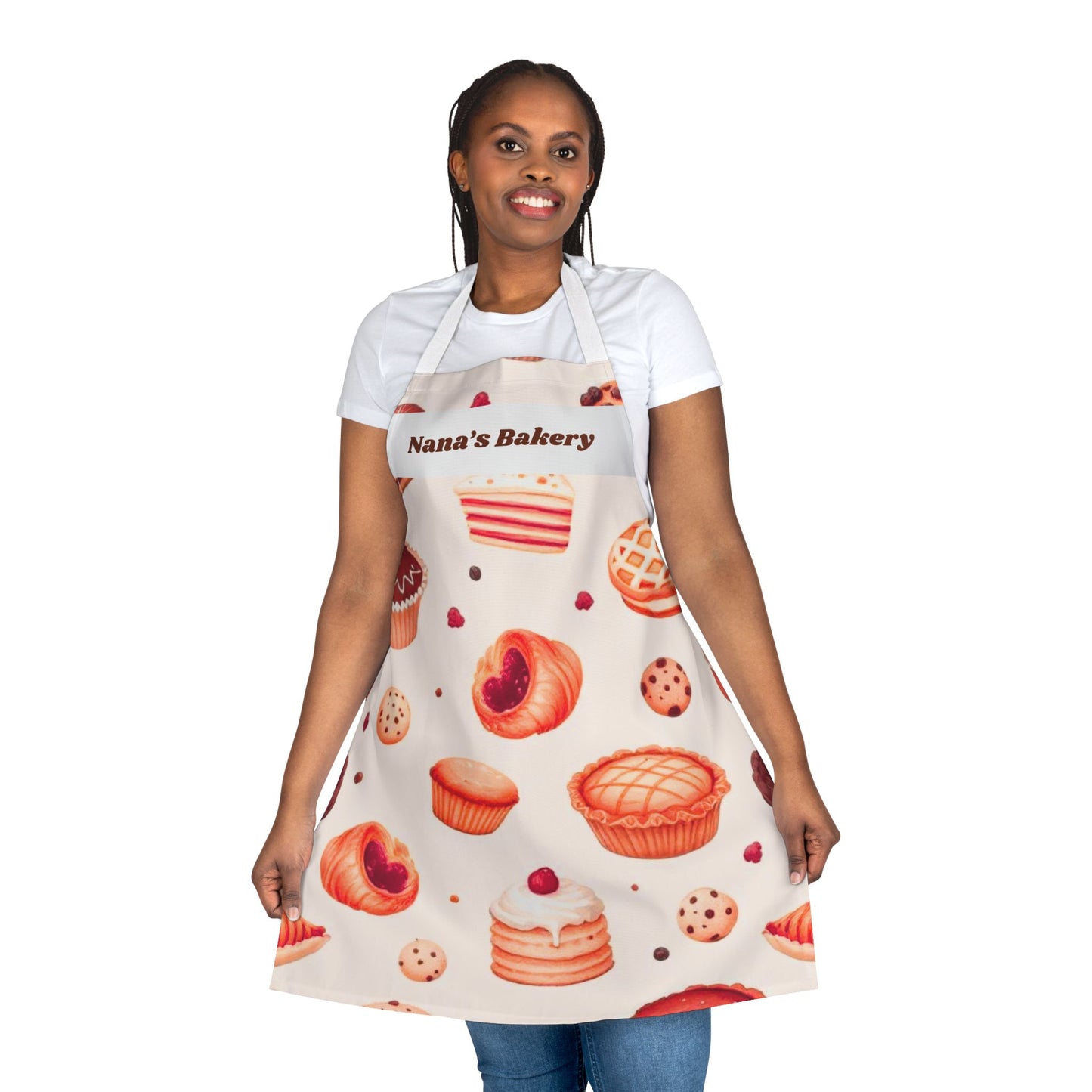 Personalized Mother’s Day Baking Apron | Custom Name Apron for Mom & Grandma | High-Quality Home Baker Gift