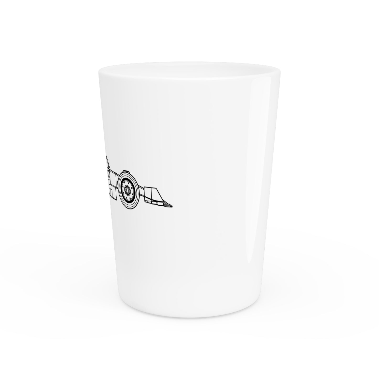 Formula 1 Race Car Shot Glass One