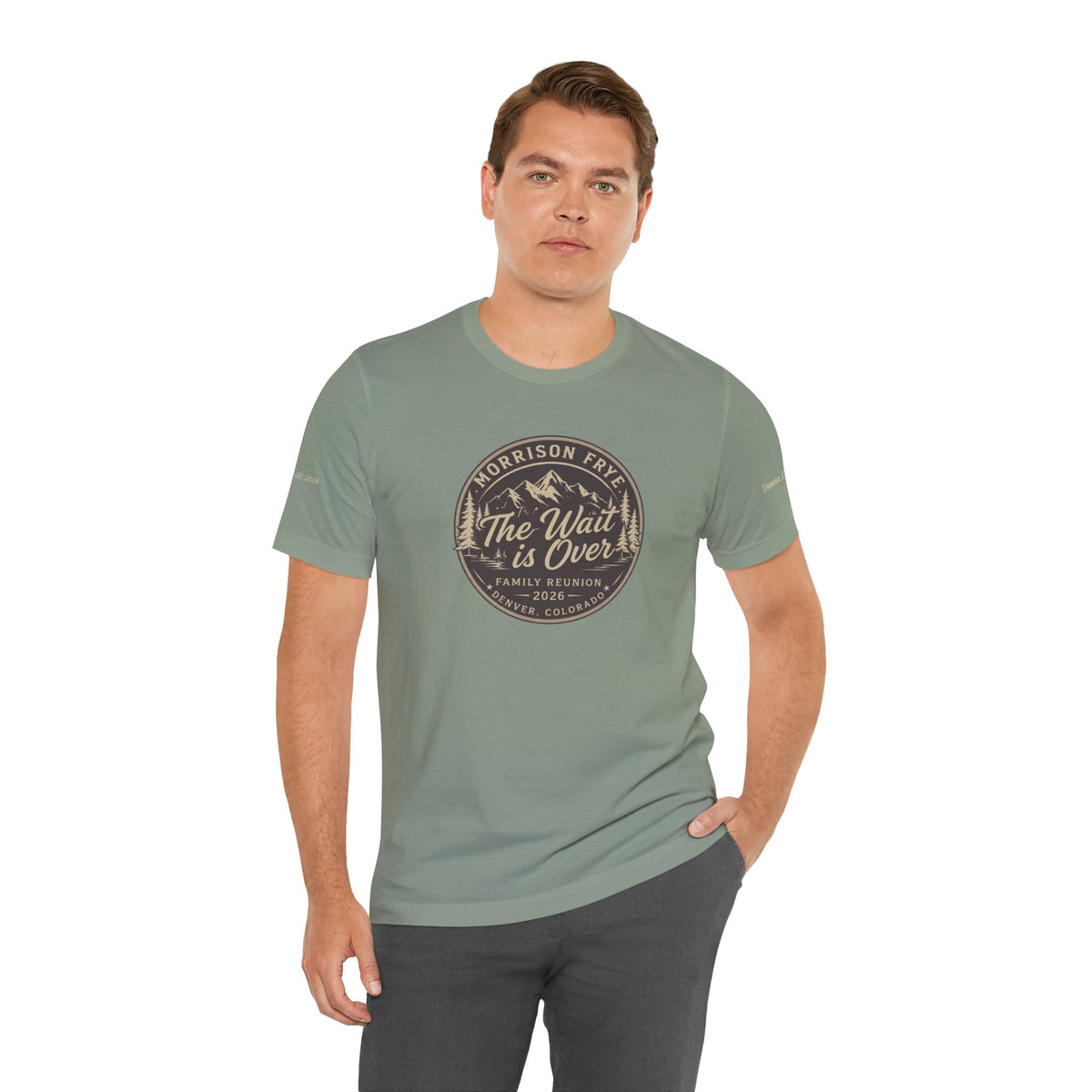 Morrison Frye Family Reunion 2026 Tee – Small Center Logo