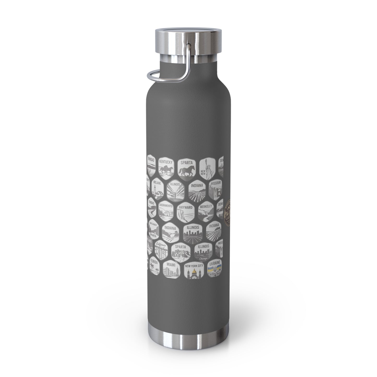 Morrison Frye Family Reunion 2026 Tumbler – “The Wait Is Over” | Custom Family Locations Edition Copper Vacuum Insulated Bottle, 22oz