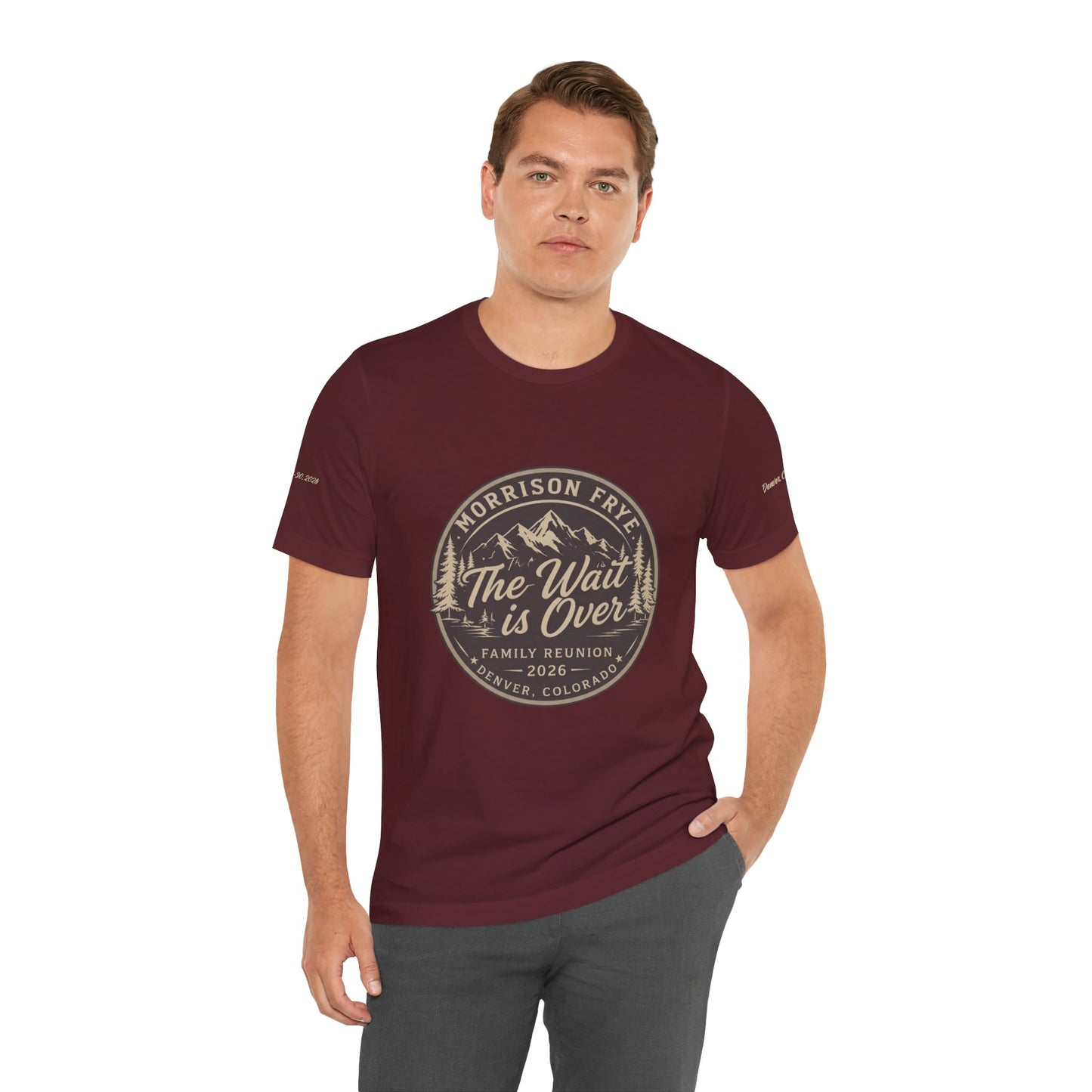 Morrison Frye Family Reunion 2026 Tee – Large Center Logo