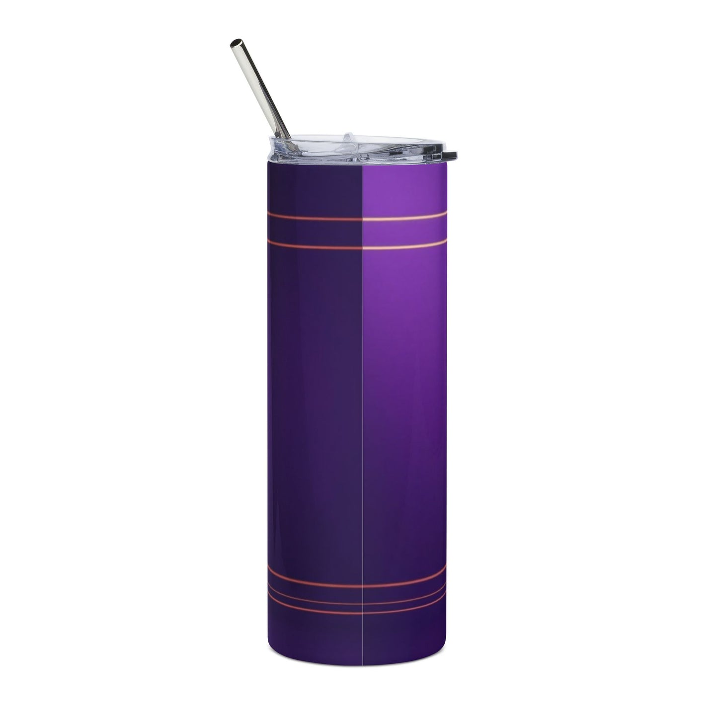 Omega Psi Phi Fraternity Personalized Purple & Gold Tumbler | Black Greek Letter organizations | Sororities and Fraternities | 20oz Stainless Steel Tumbler