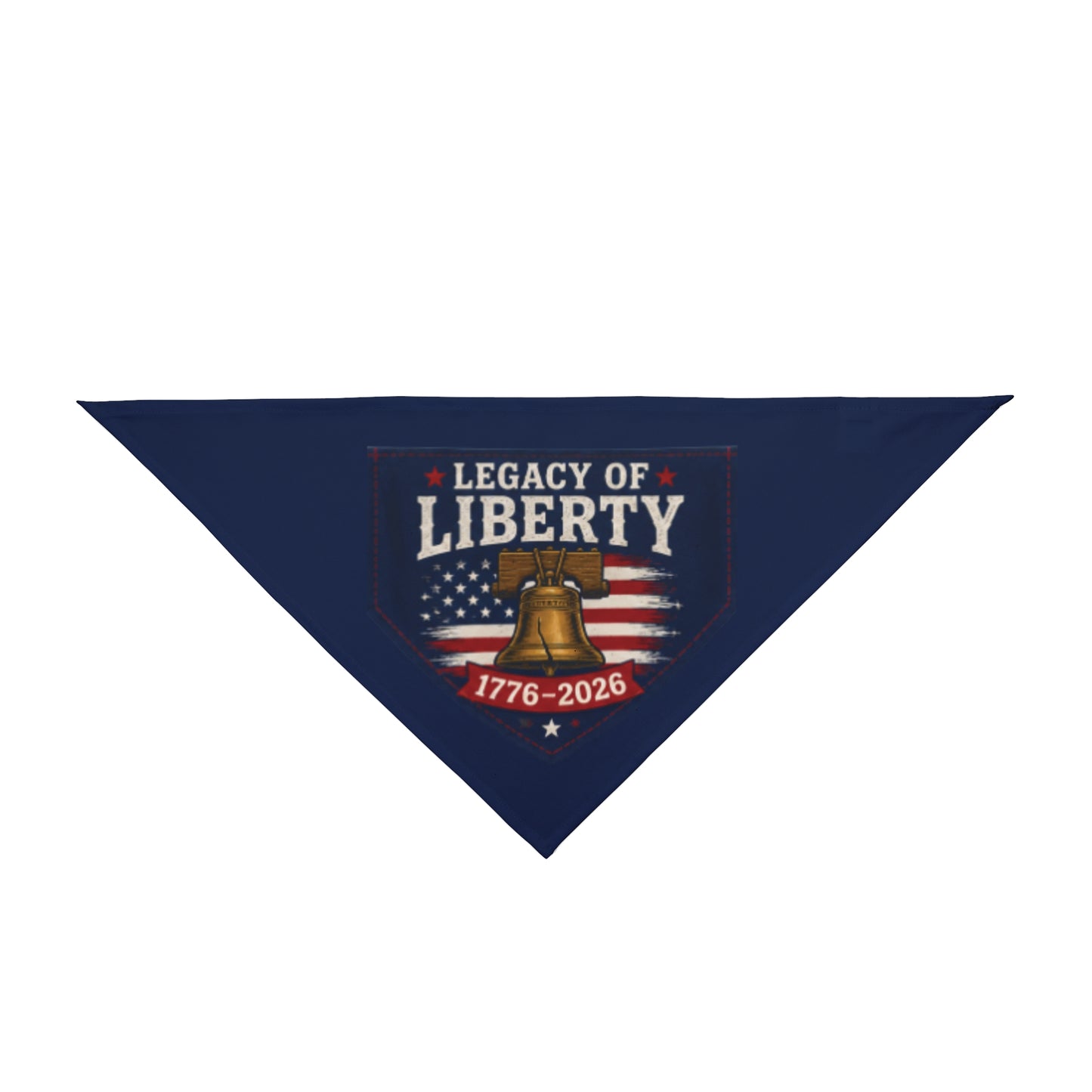 🇺🇸 250th America Anniversary Pet Bandana — Patriotic Dog & Cat Scarf