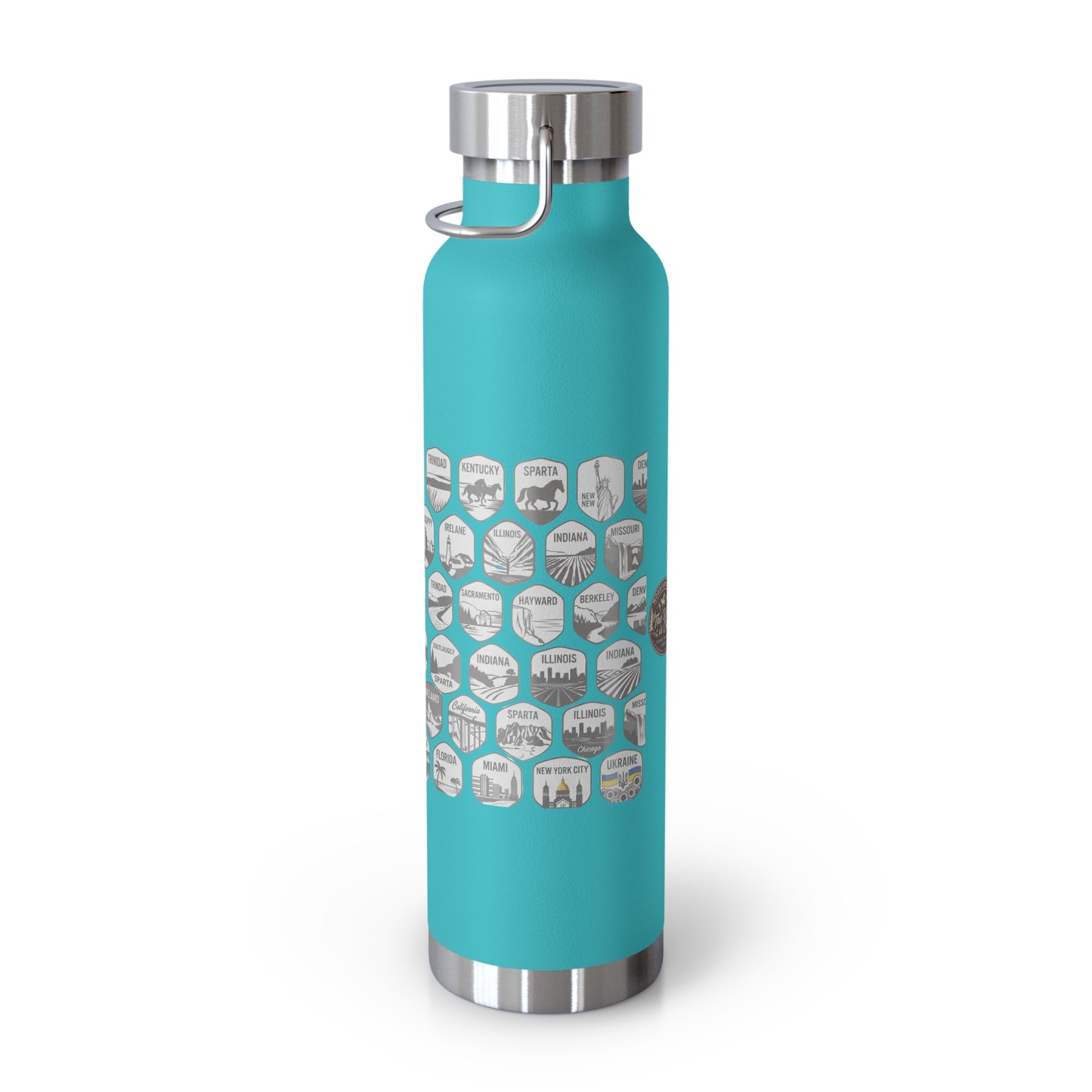 Morrison Frye Family Reunion 2026 Tumbler – “The Wait Is Over” | Custom Family Locations Edition Copper Vacuum Insulated Bottle, 22oz