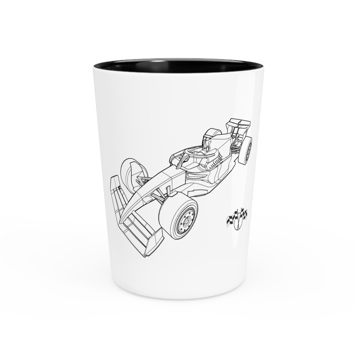 Formula 1 Race Car Shot Glass Two