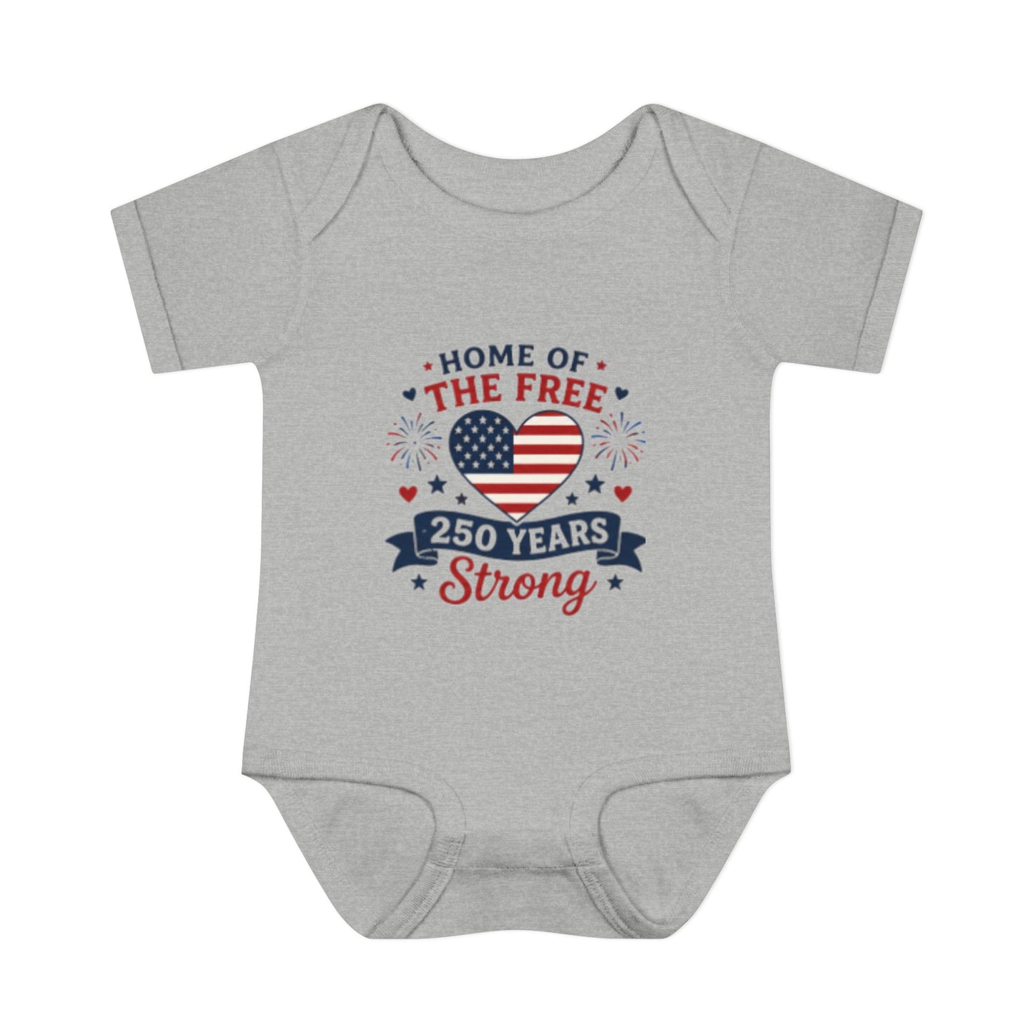 🇺🇸 Patriotic USA 1776–2026 Infant Bodysuit — Baby Onesie