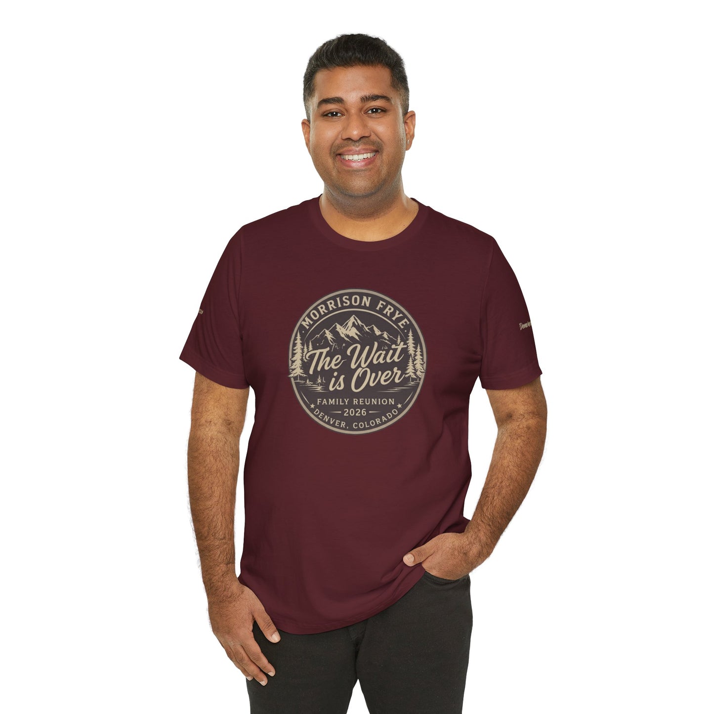 Morrison Frye Family Reunion 2026 Tee – Small Center Logo