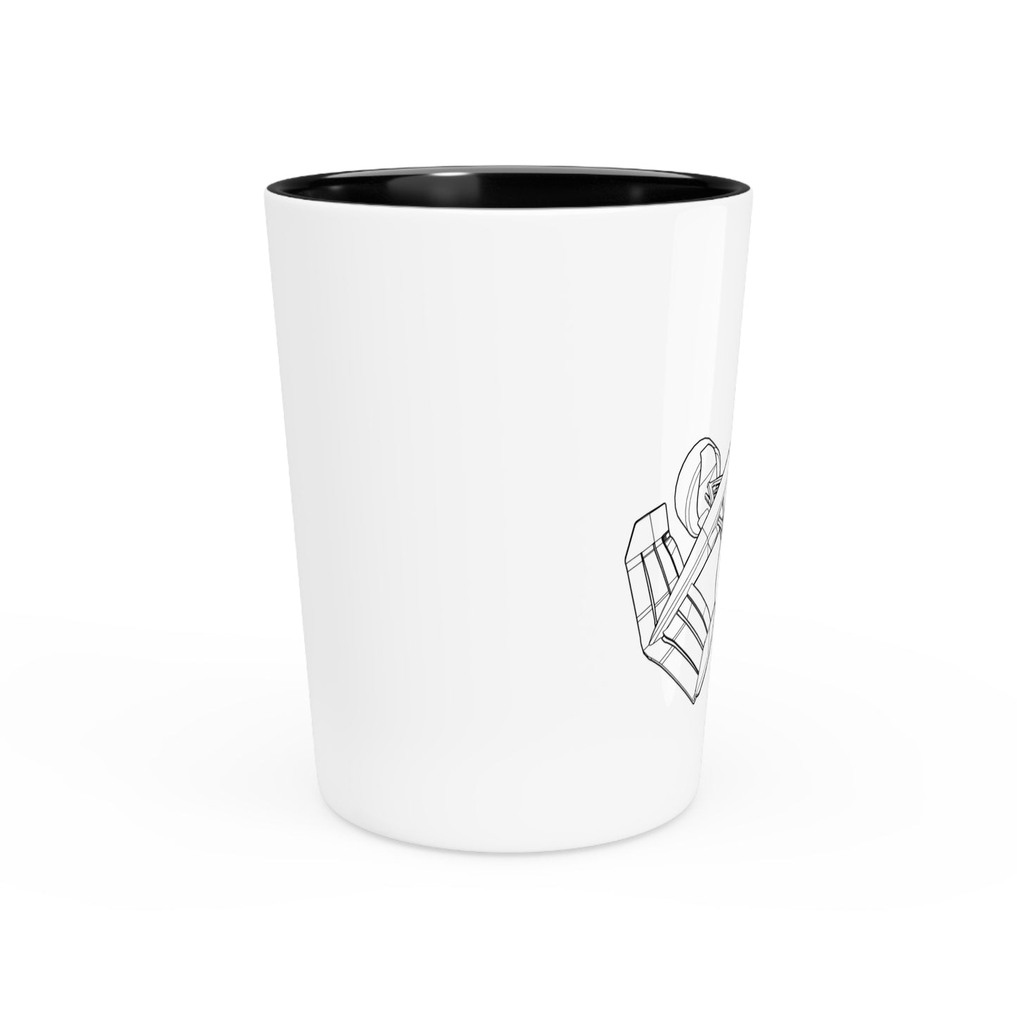 Formula 1 Race Car Shot Glass Two