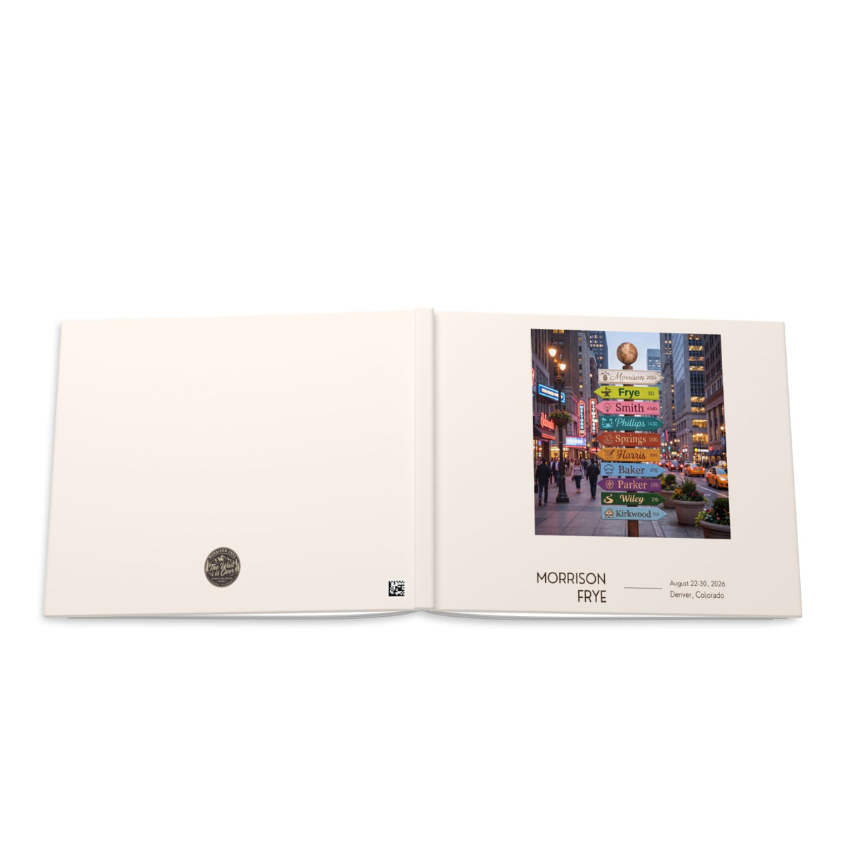 Morrison Frye Family Reunion 2026 Memory Book (Pre-Order) – Denver, Colorado | “The Wait Is Over” Keepsake Album