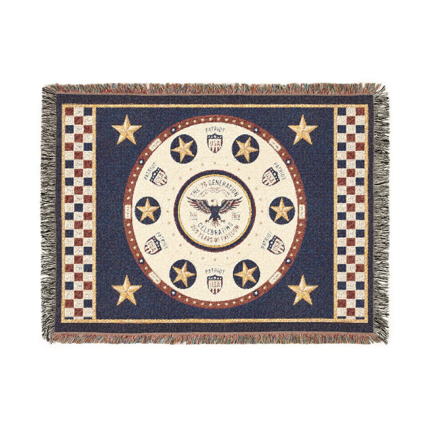 🇺🇸 America 250th Anniversary Patriotic Blanket | 1776–2026 USA Freedom Throw