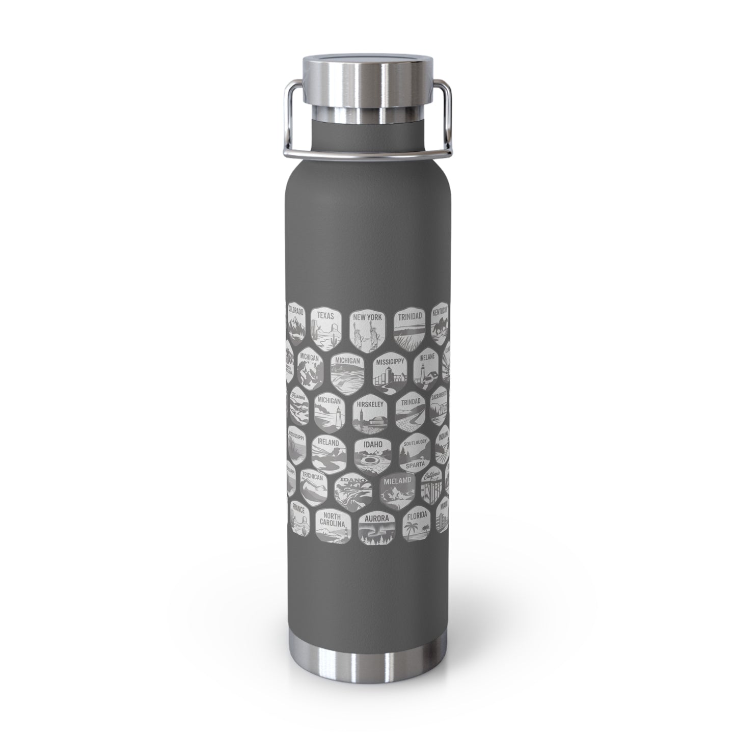 Morrison Frye Family Reunion 2026 Tumbler – “The Wait Is Over” | Custom Family Locations Edition Copper Vacuum Insulated Bottle, 22oz