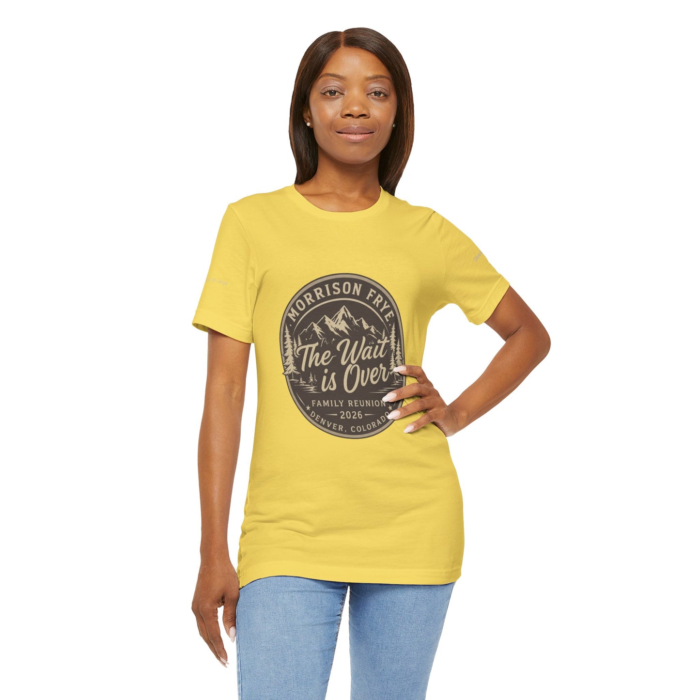 Morrison Frye Family Reunion 2026 Tee – Large Center Logo