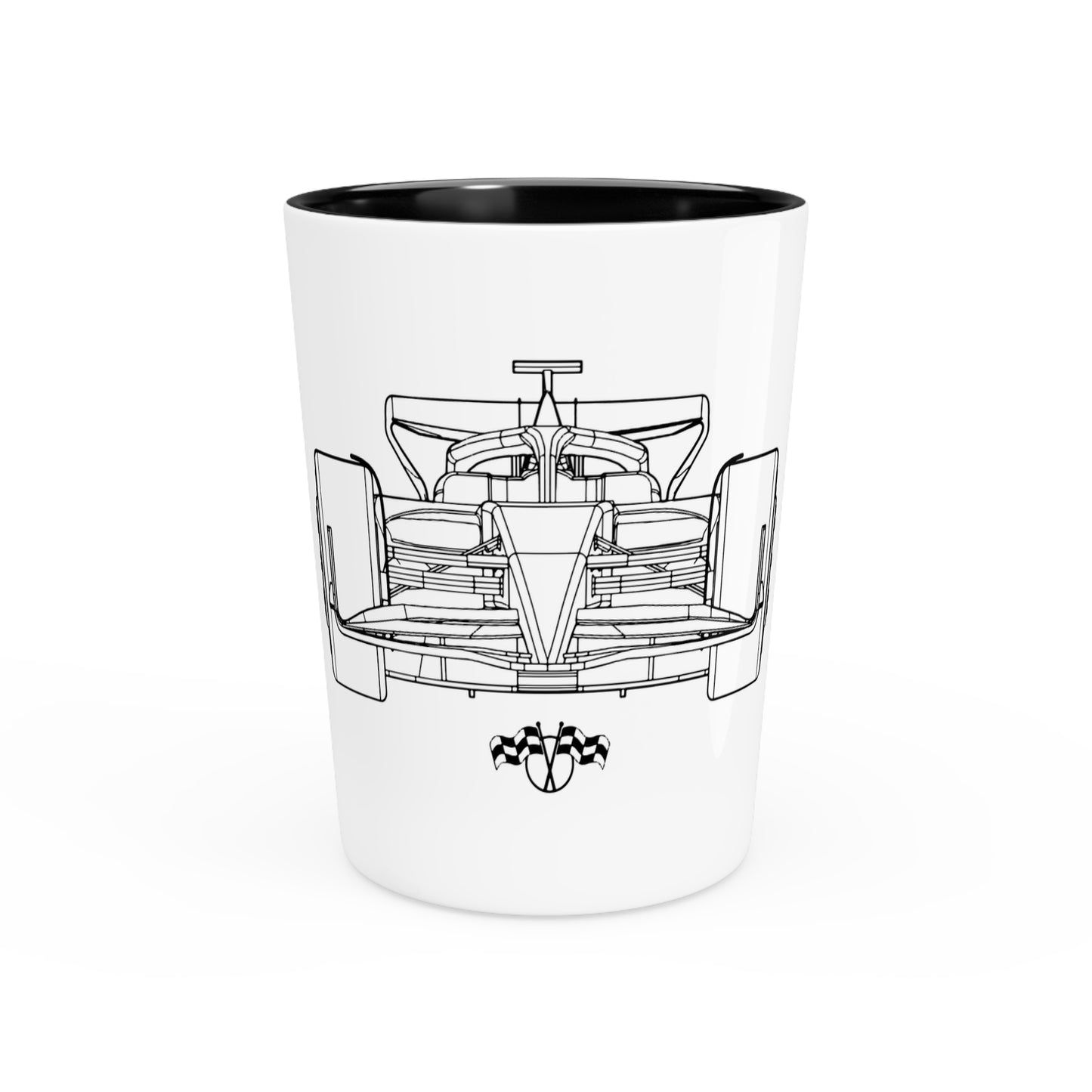 Formula 1 Race Car Shot Glass Three