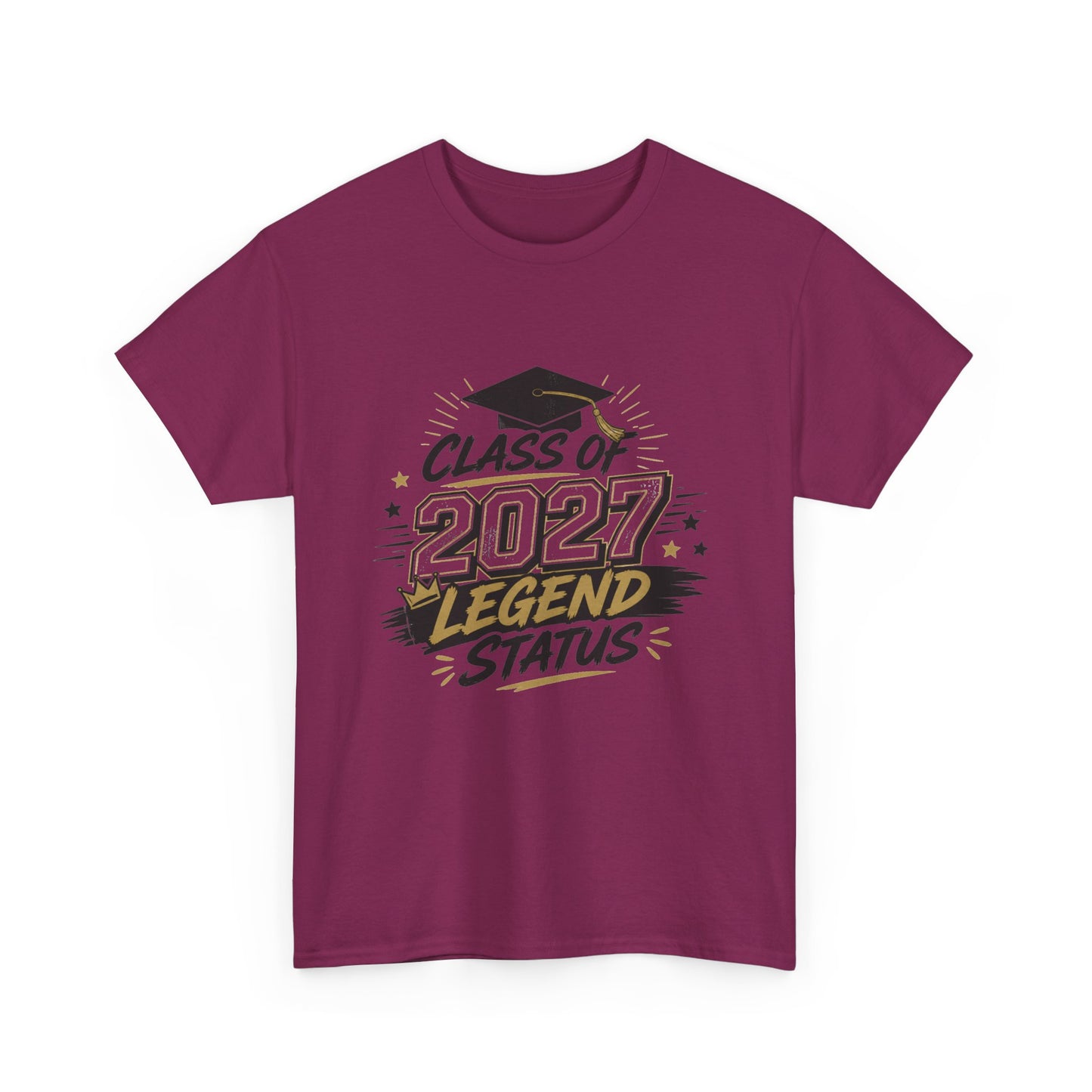 Class of 2027 Legend Status T-shirt | Graduation Cap | Senior Class Design