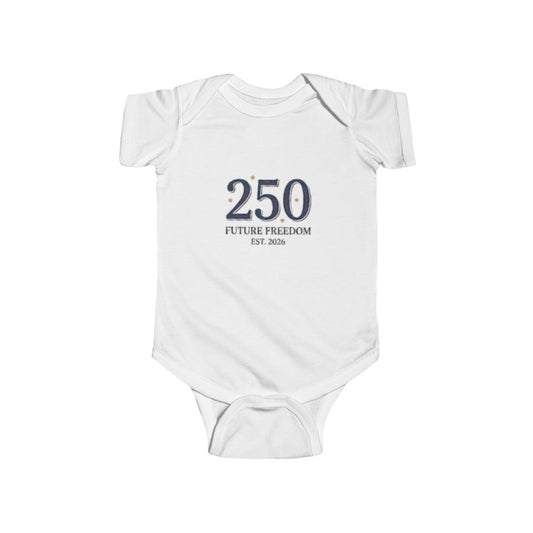 🇺🇸 250th Anniversary Celebration Infant Bodysuit — Est. 2026 Baby Onesie