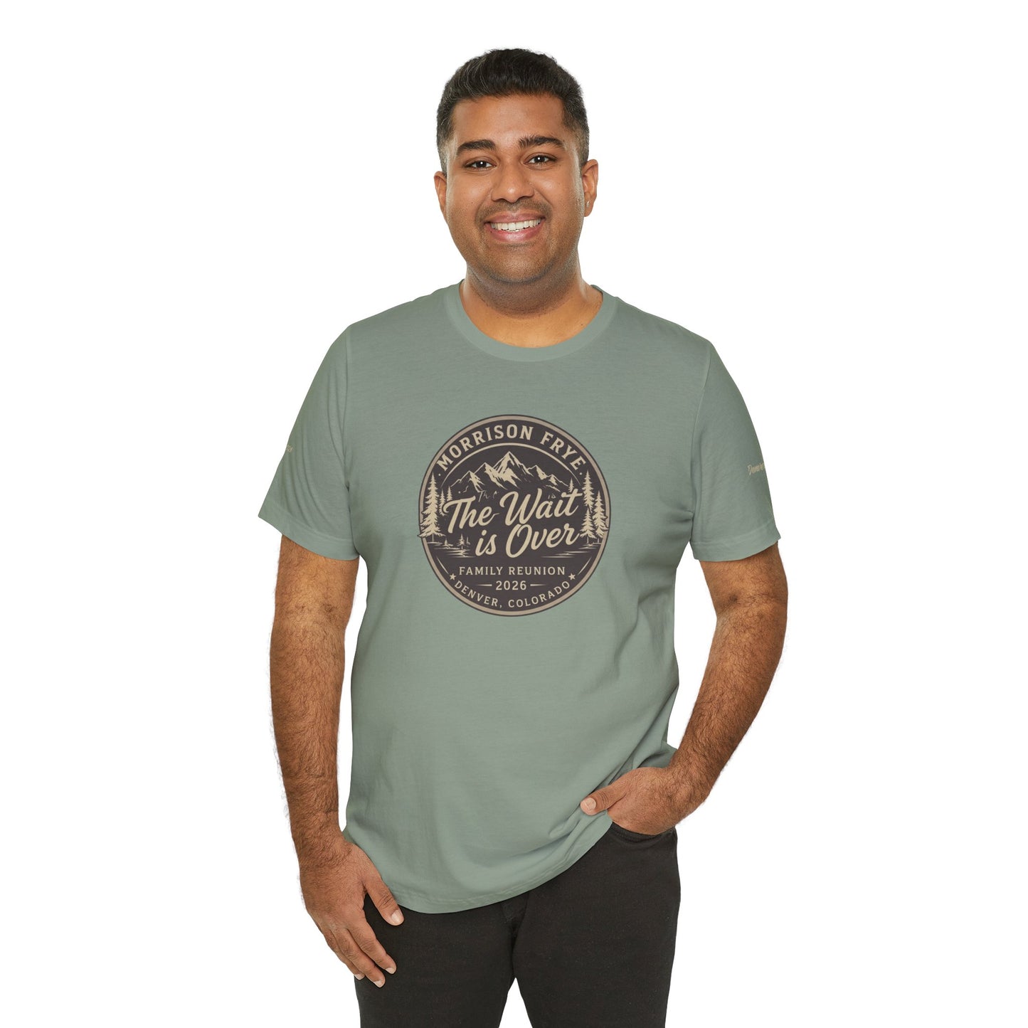 Morrison Frye Family Reunion 2026 Tee – Small Center Logo