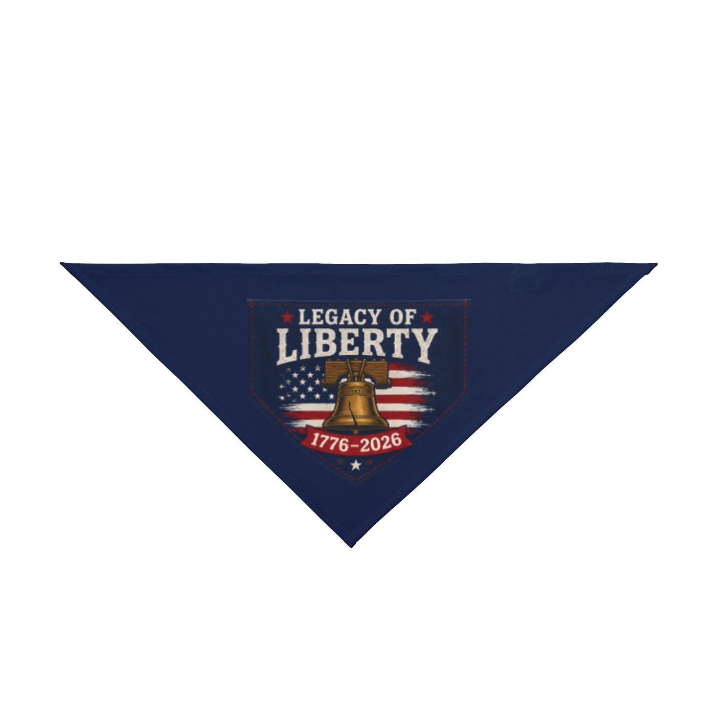 🇺🇸 250th America Anniversary Pet Bandana — Patriotic Dog & Cat Scarf