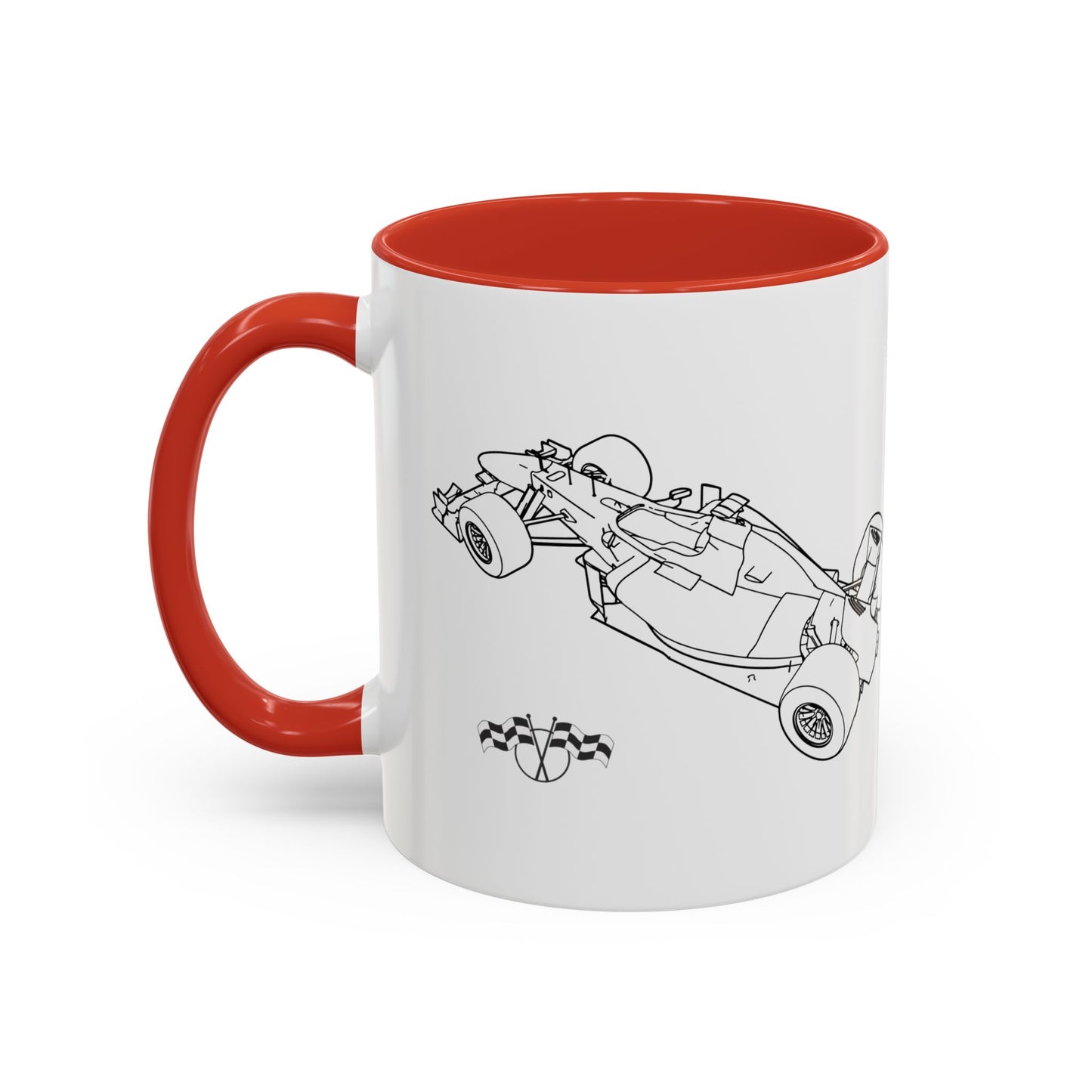 Formula 1 Race Car Coffee Mug, 11oz