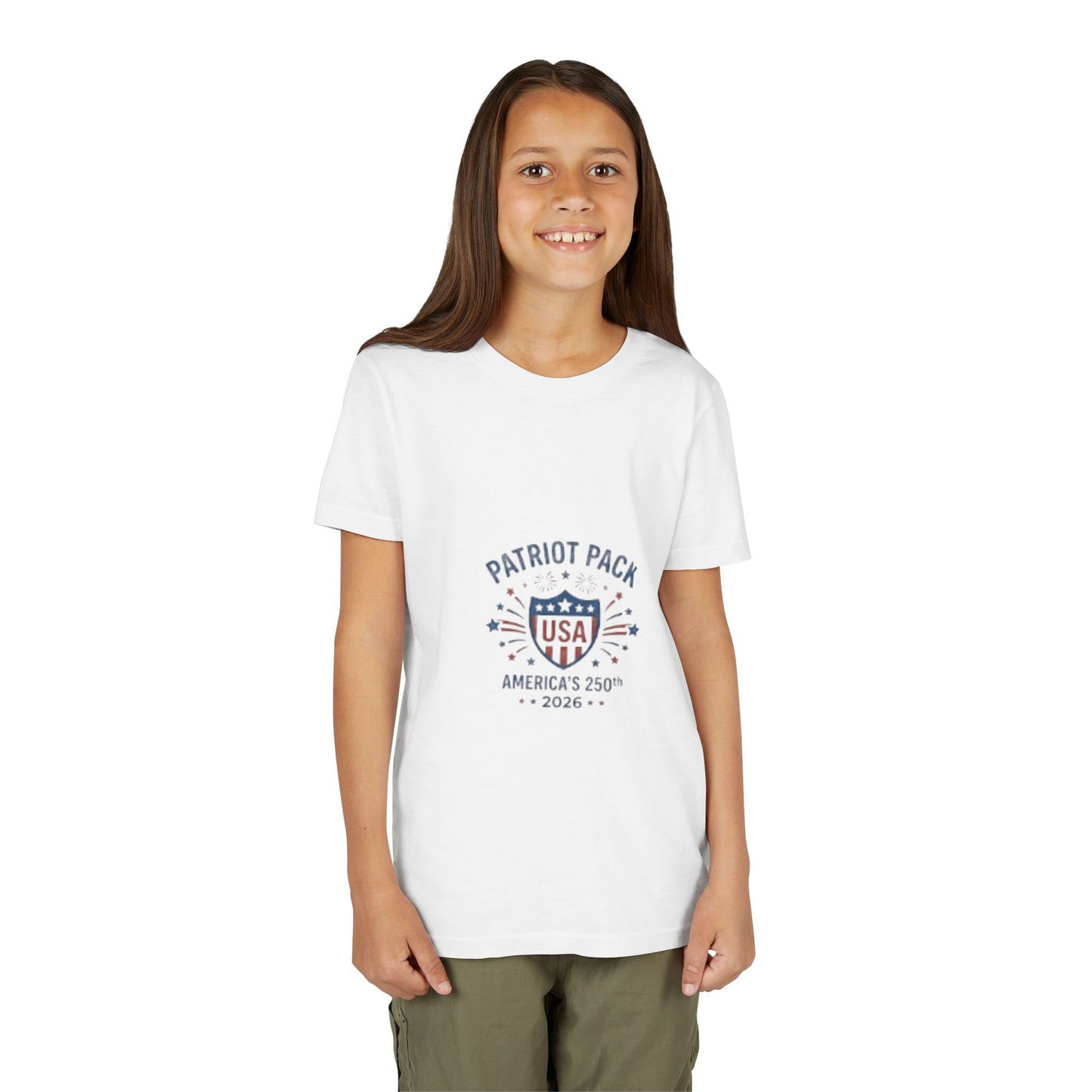 250th Anniversary "Patriot Pack USA" Kids T‑Shirt — Youth Short Sleeve Tee