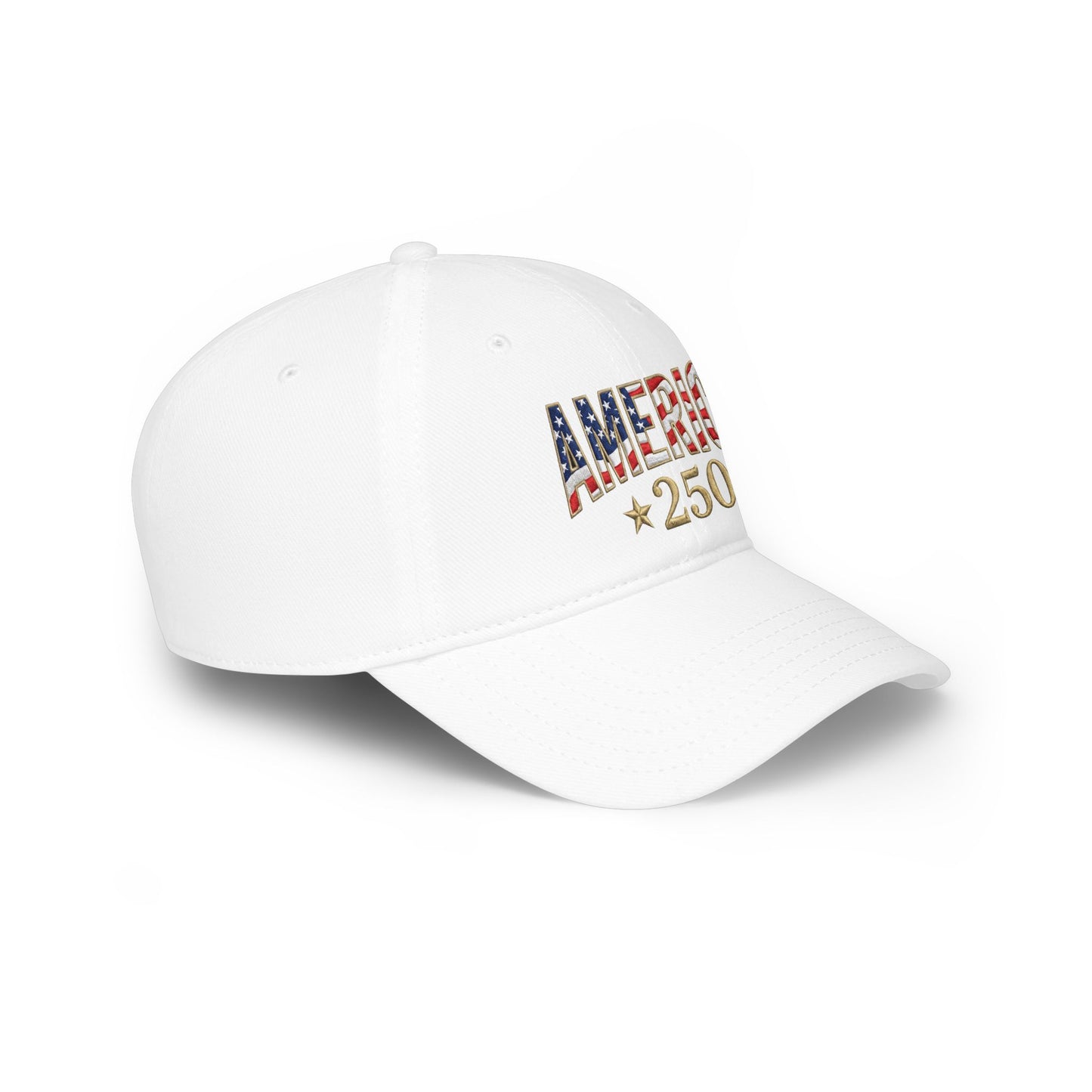 America 250th Commemorative Patriotic Baseball Cap