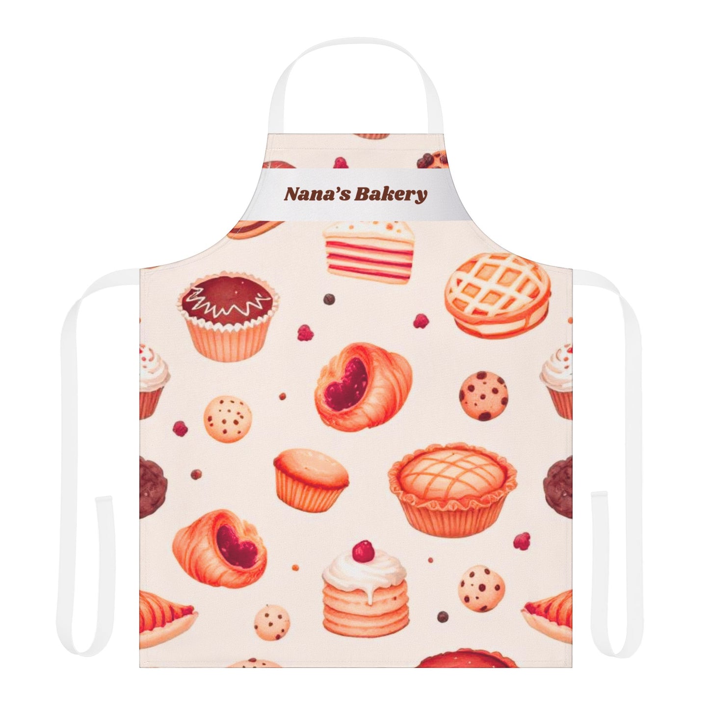 Personalized Mother’s Day Baking Apron | Custom Name Apron for Mom & Grandma | High-Quality Home Baker Gift