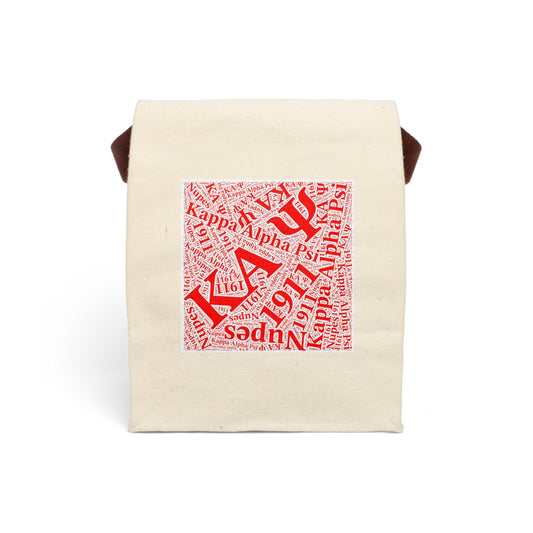 Kappa Alpha Psi Fraternity Canvas Lunch Bag | Nupe Pride