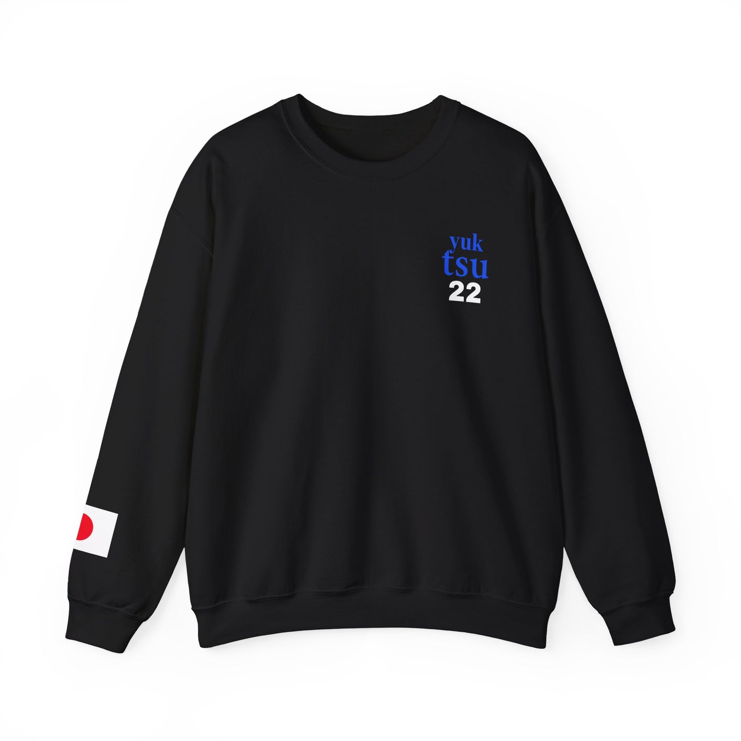 Formula 1 Yuki Tsumoda Crewneck Sweatshirt w/ Japan Flag on Sleeve