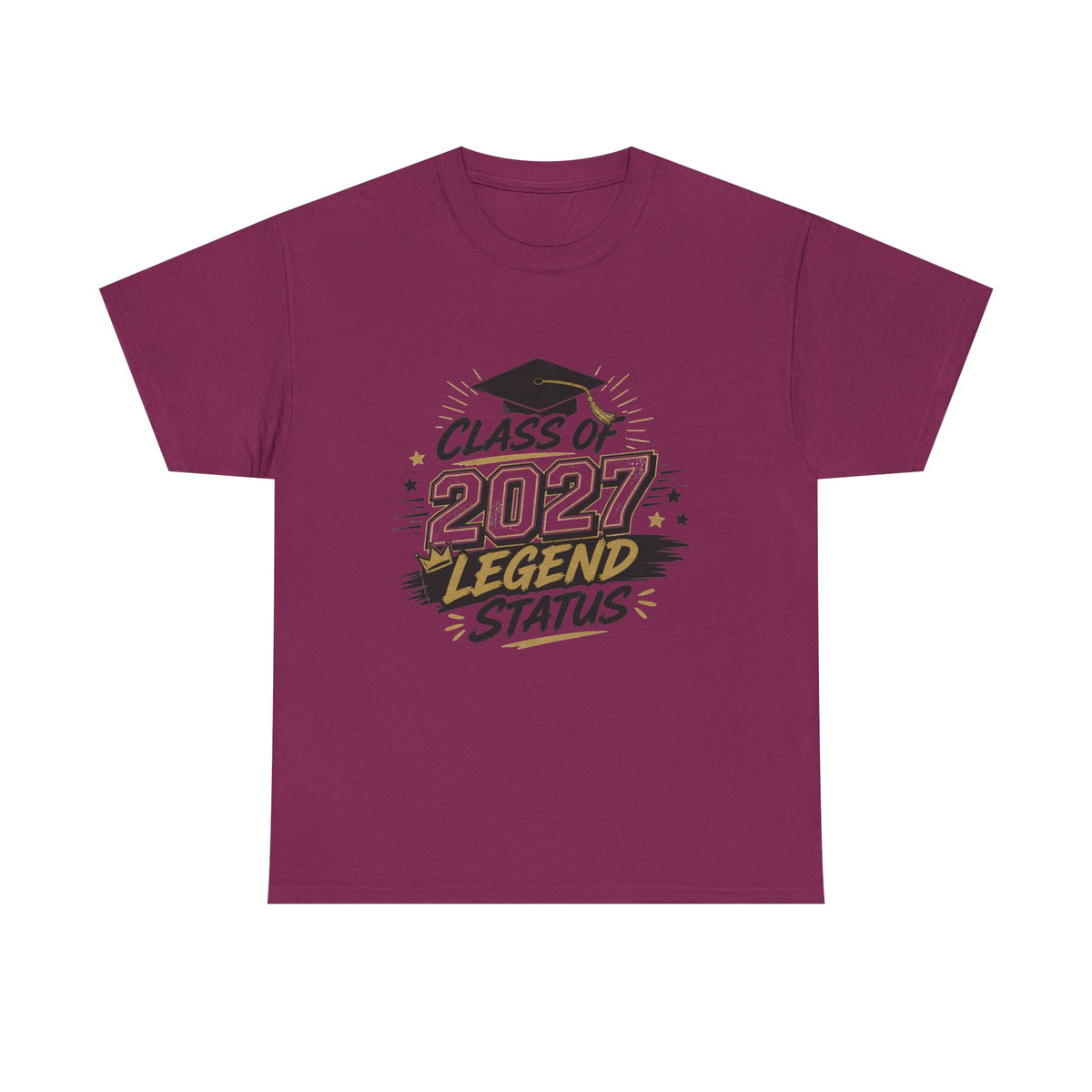 Class of 2027 Legend Status T-shirt | Graduation Cap | Senior Class Design
