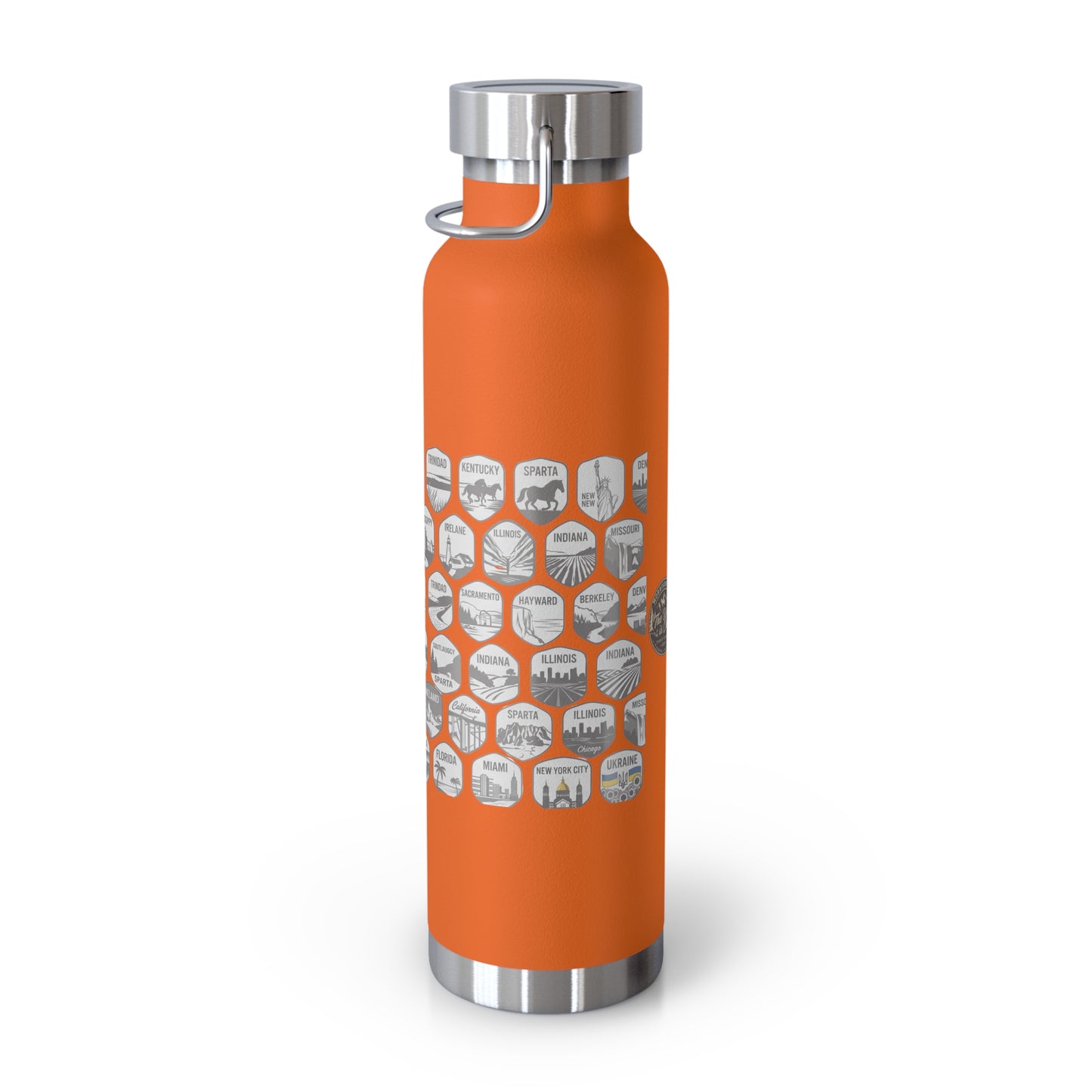 Morrison Frye Family Reunion 2026 Tumbler – “The Wait Is Over” | Custom Family Locations Edition Copper Vacuum Insulated Bottle, 22oz
