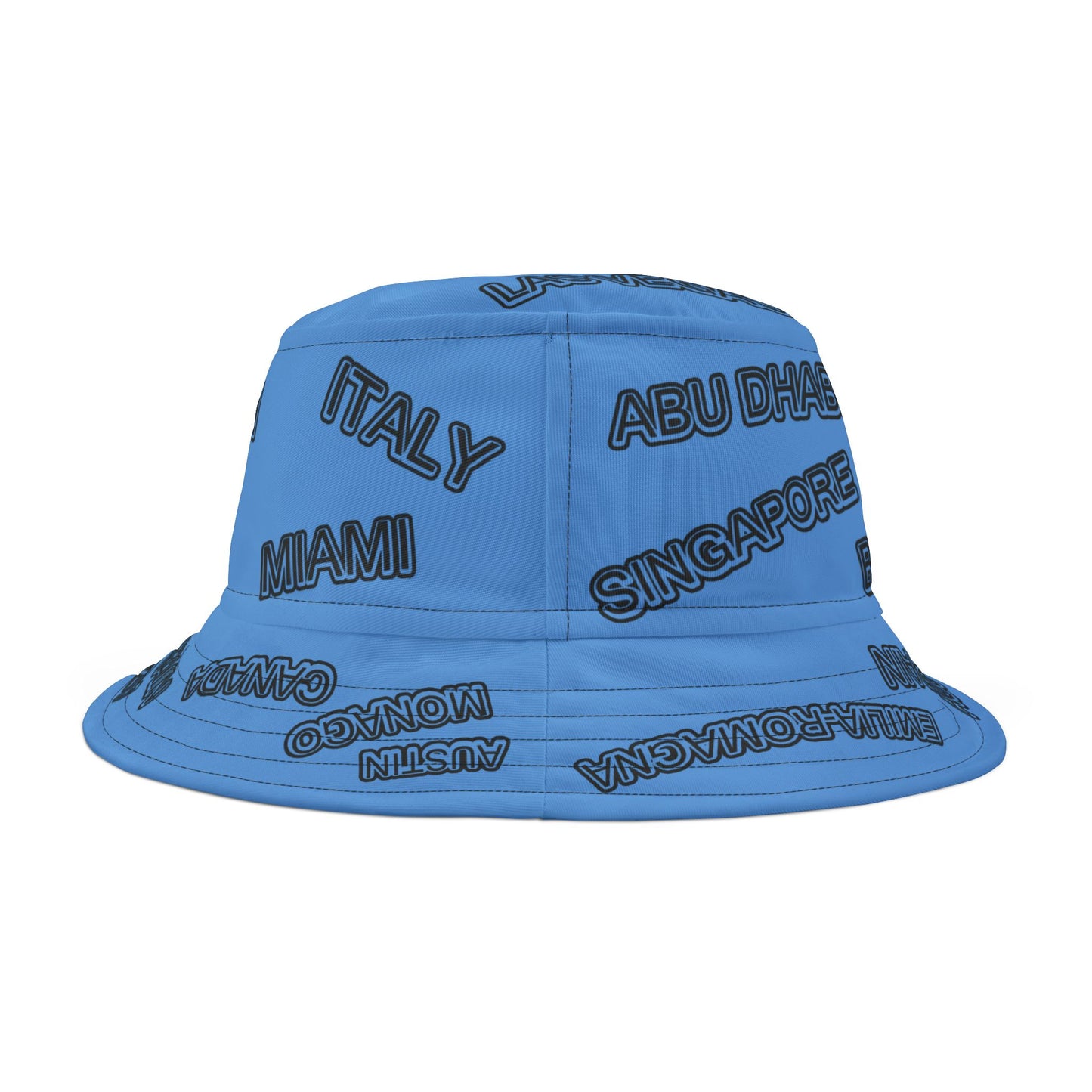 Formula Motorsport Track Hat Blue Adult Unisex Bucket Hat