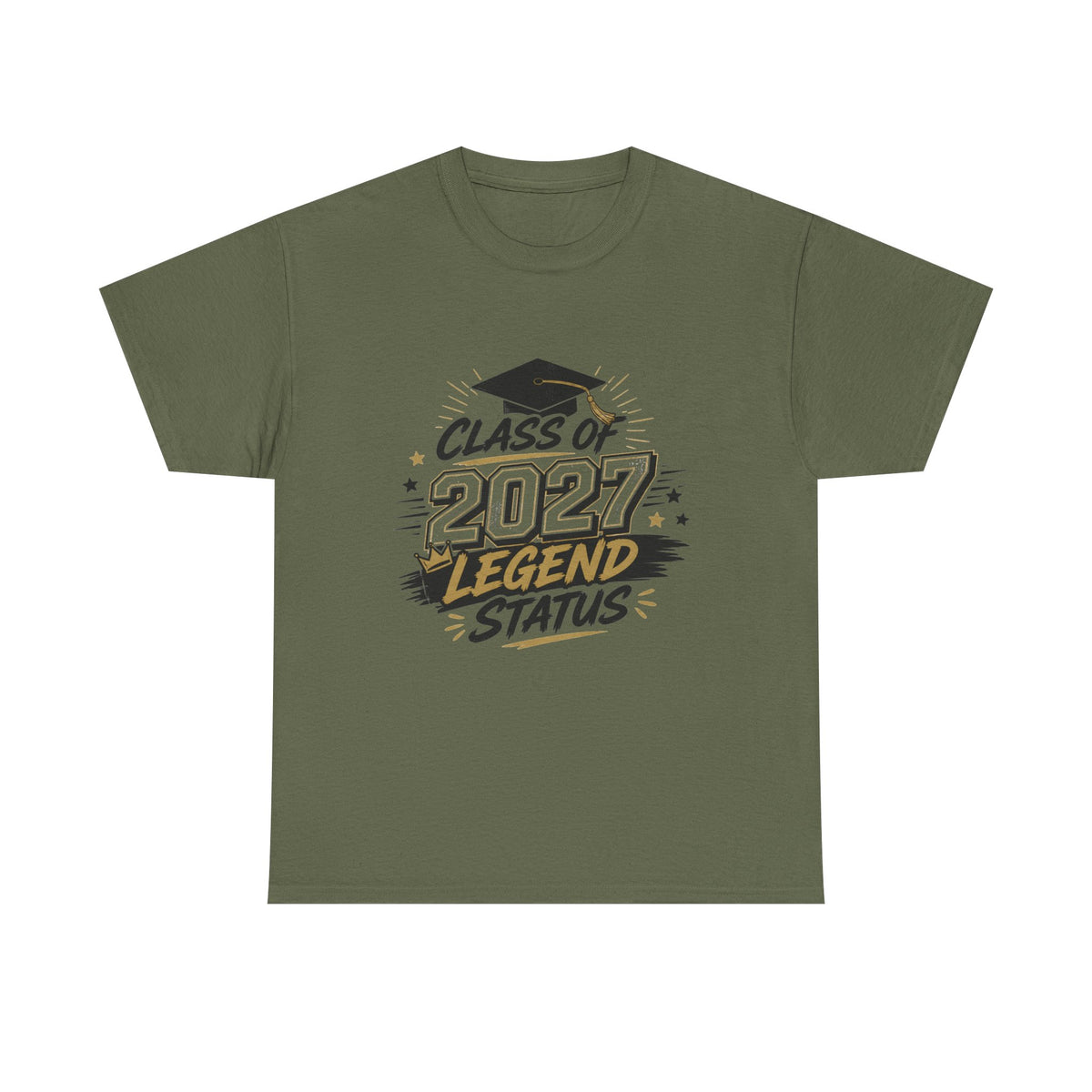 Class of 2027 Legend Status T-shirt | Graduation Cap | Senior Class Design