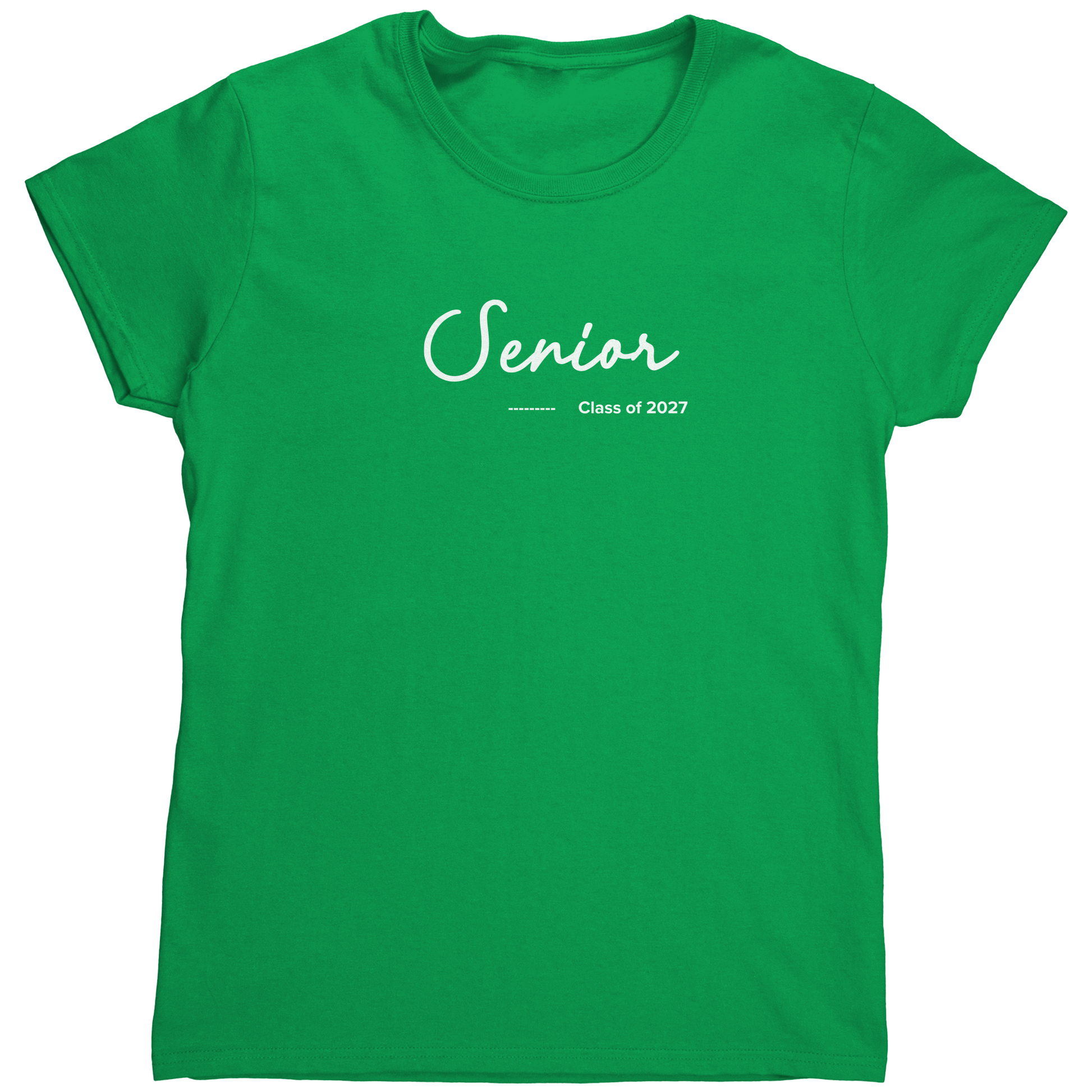 Senior_2027_Womens_Tees_-_White_letteri_Irish_Green_Mockup.png_15922404