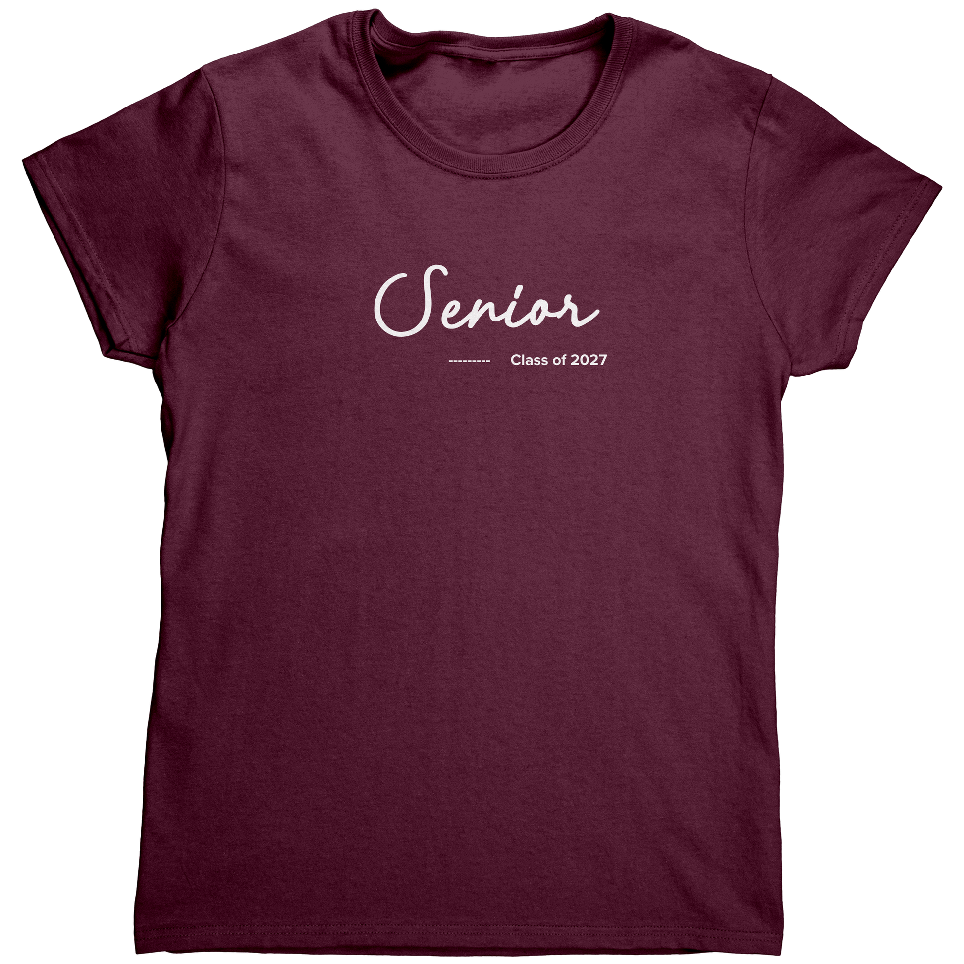 Senior_2027_Womens_Tees_-_White_letteri_Maroon_Mockup.png_15922407