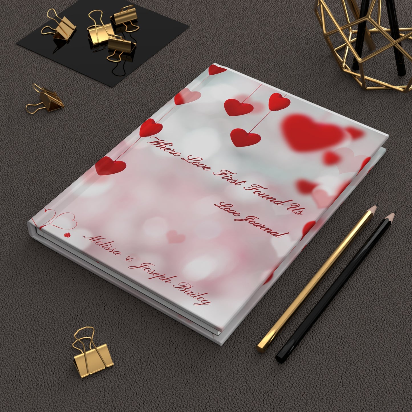 Where Love First Found Us - Personalized Love Journal 