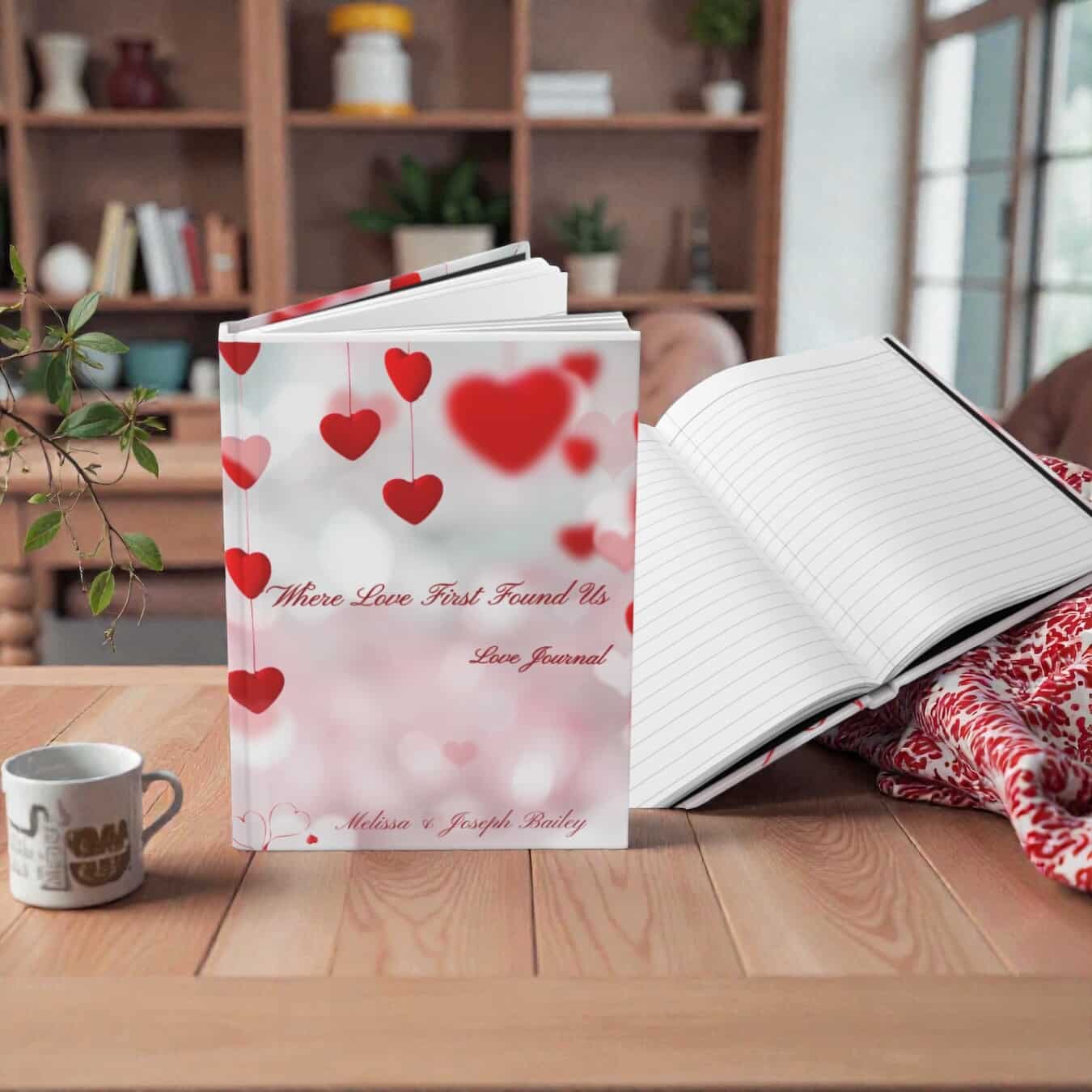 Where Love First Found Us - Personalized Love Journal 